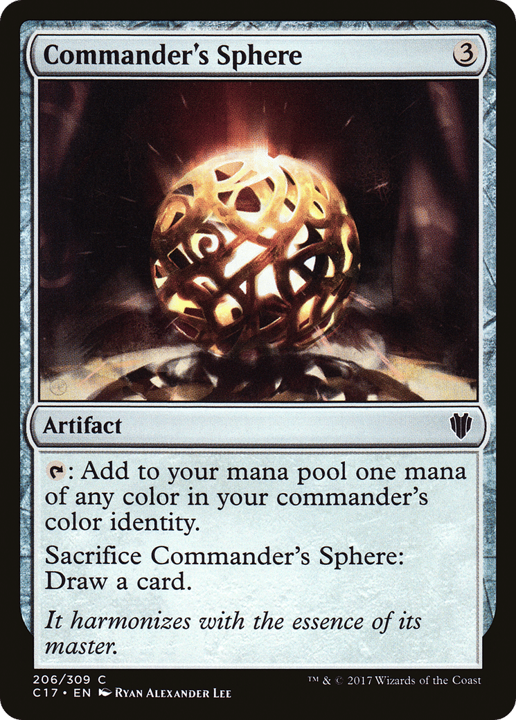 Commander's Sphere — Commander 2017 — Magic: The Gathering