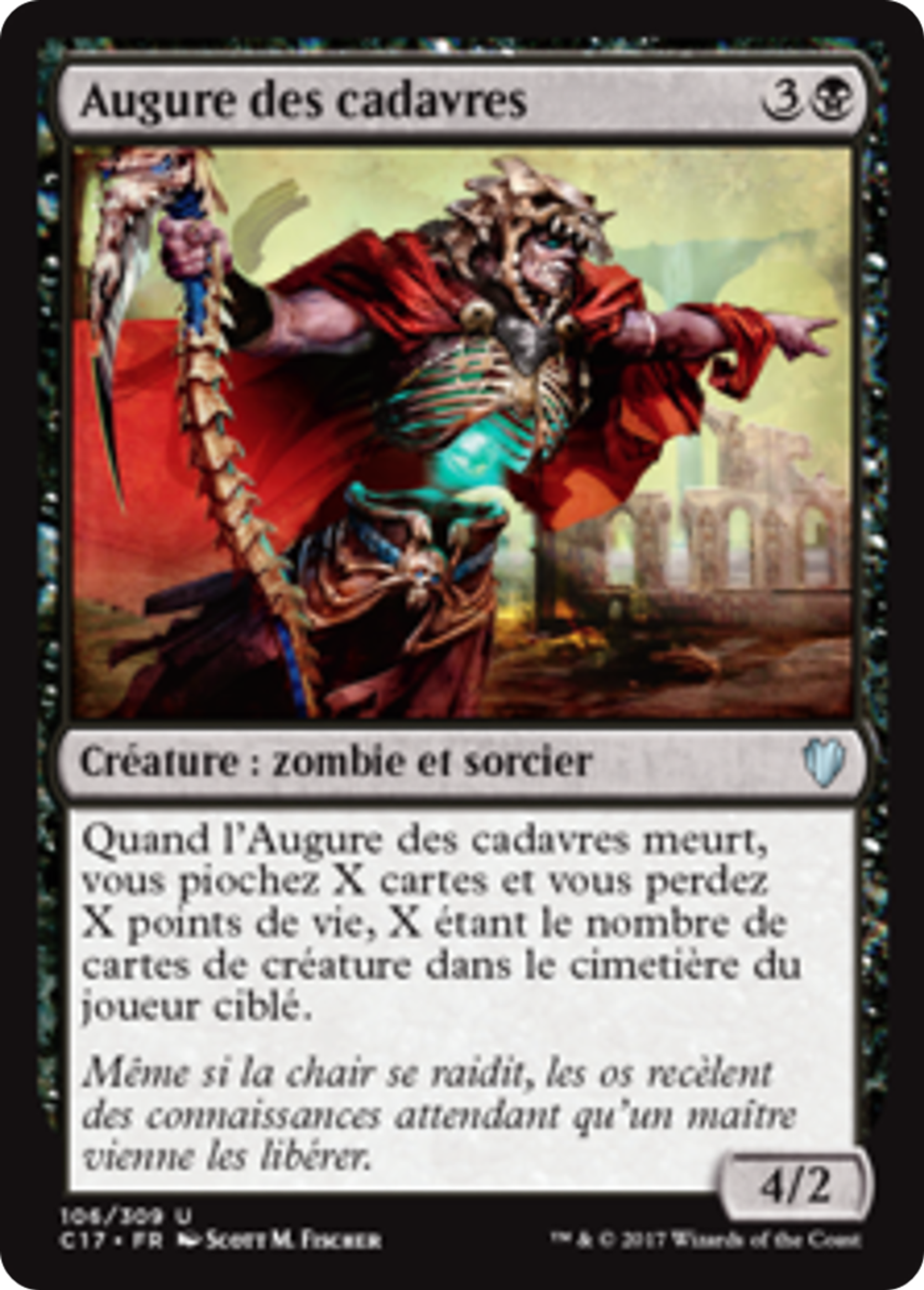Augure des cadavres — Commander 2017 — Magic: The Gathering