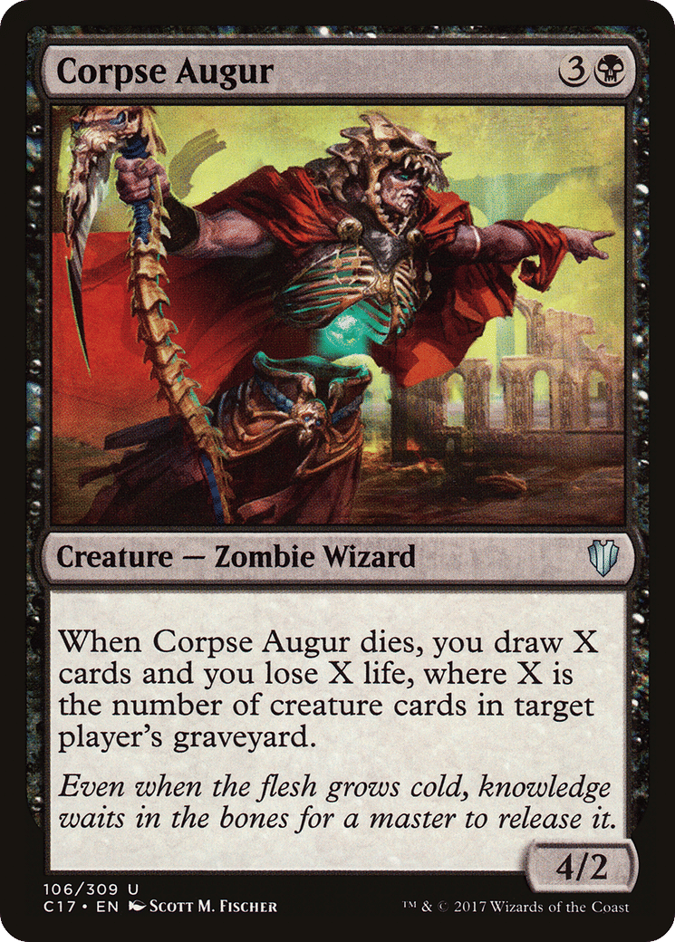 Corpse Augur — Commander 2017 — Magic: The Gathering