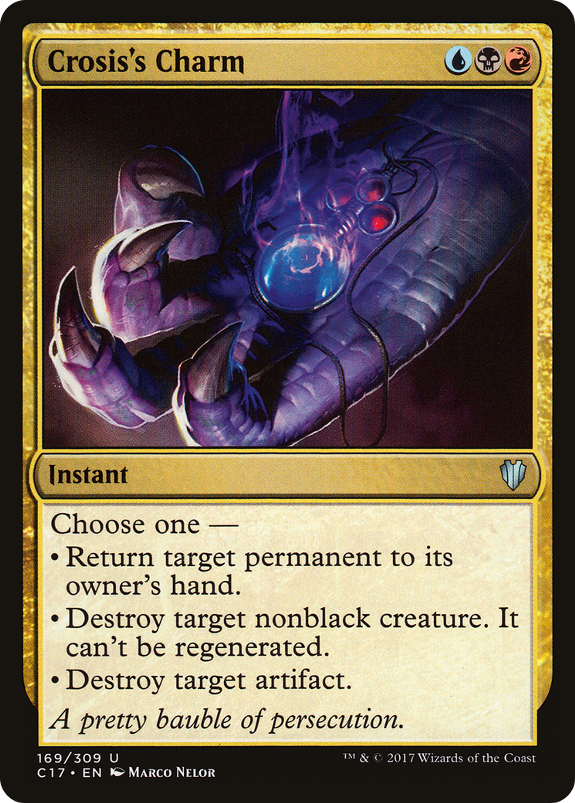 Crosis's Charm — Commander 2017 — Magic: The Gathering