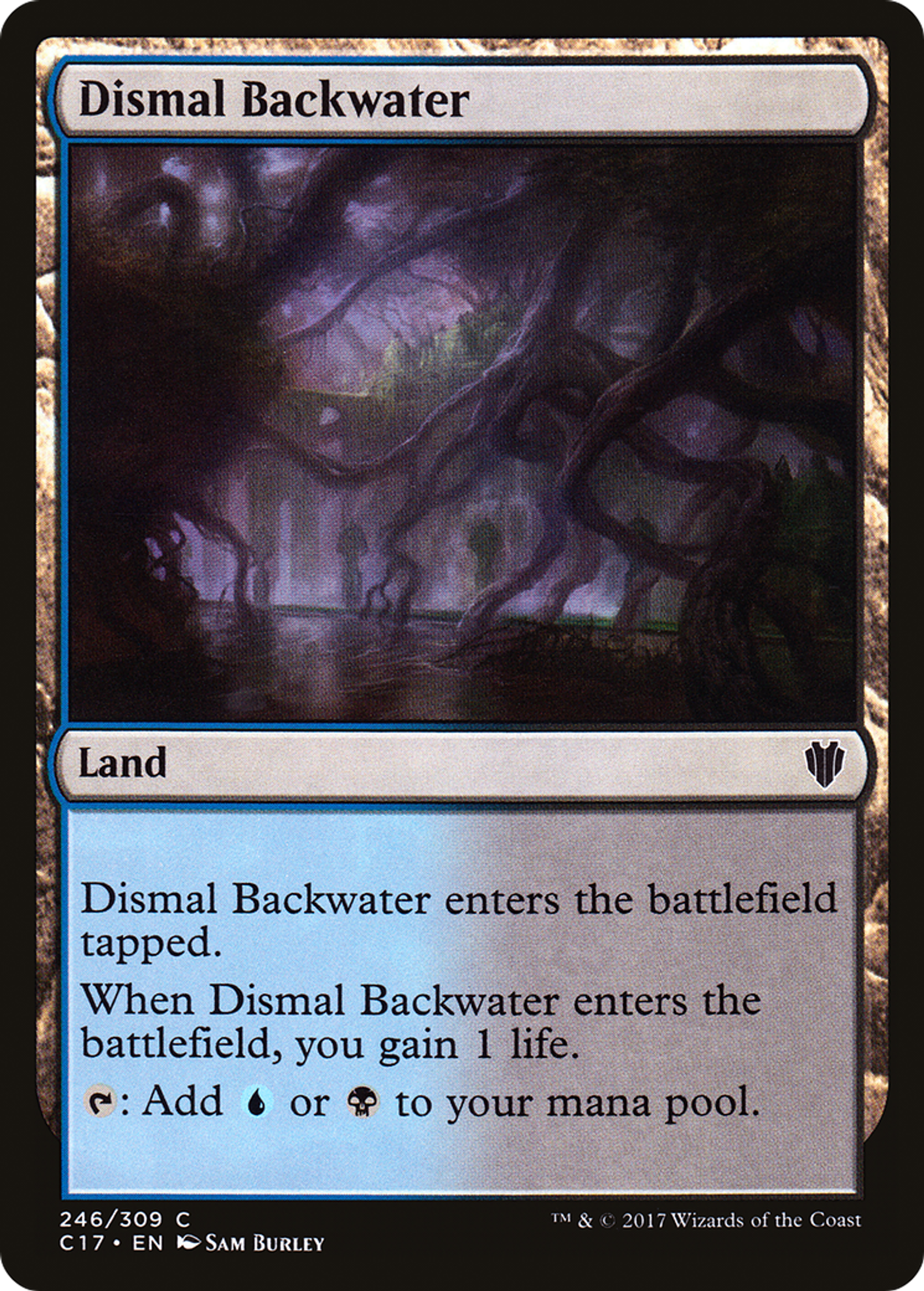 Dismal Backwater — Commander 2017 — Magic: The Gathering