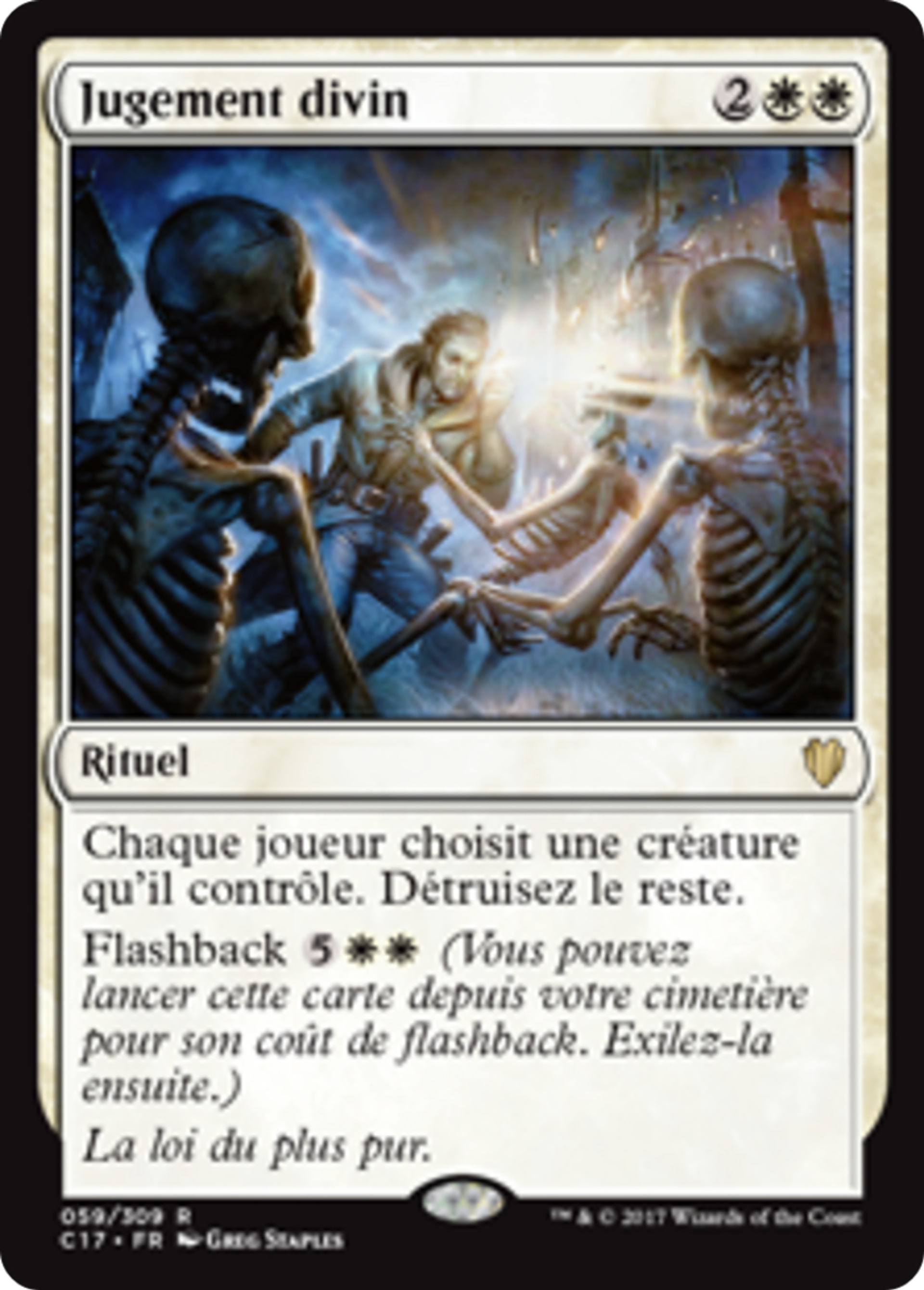 Jugement divin — Commander 2017 — Magic: The Gathering