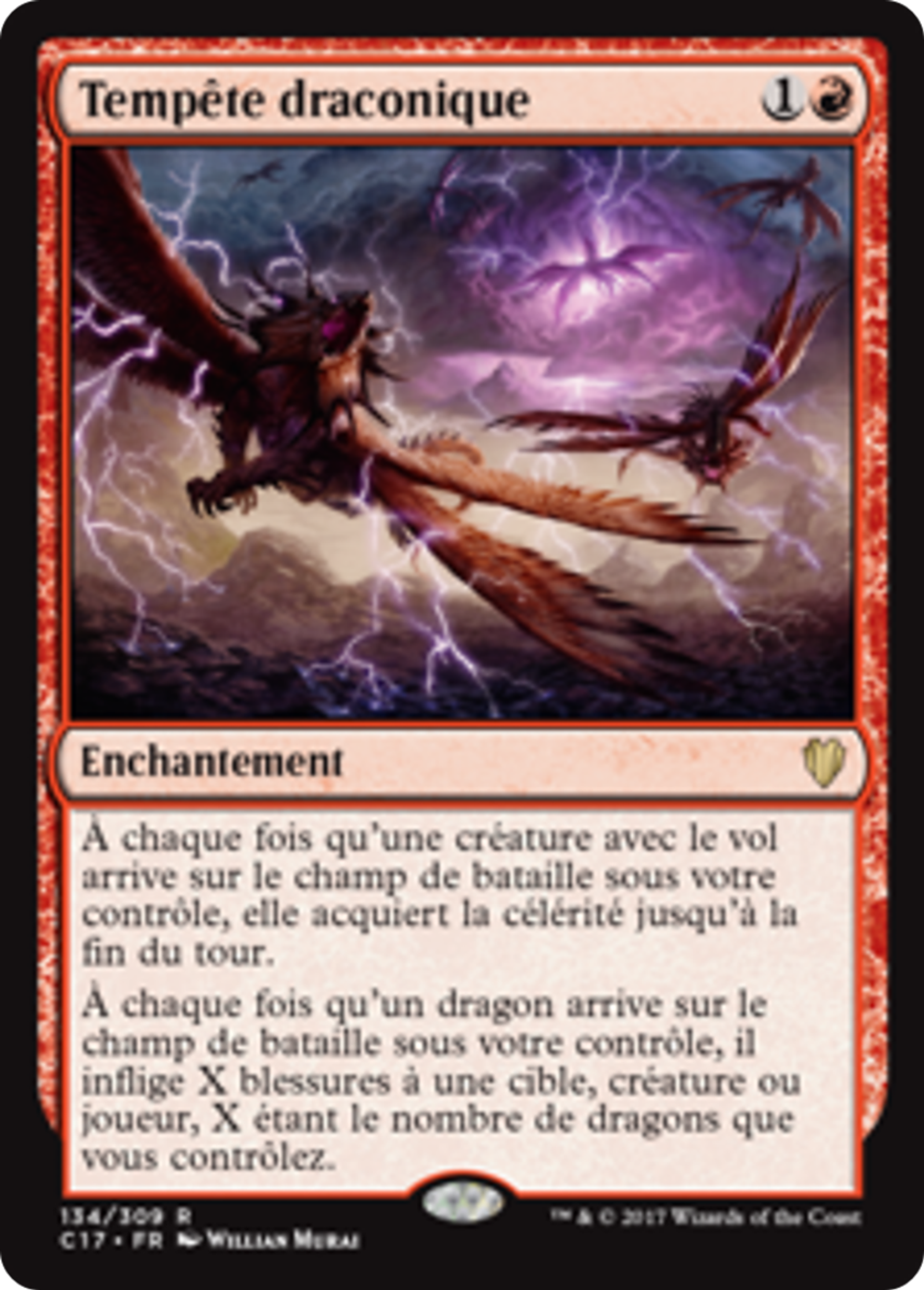 Tempête draconique — Commander 2017 — Magic: The Gathering