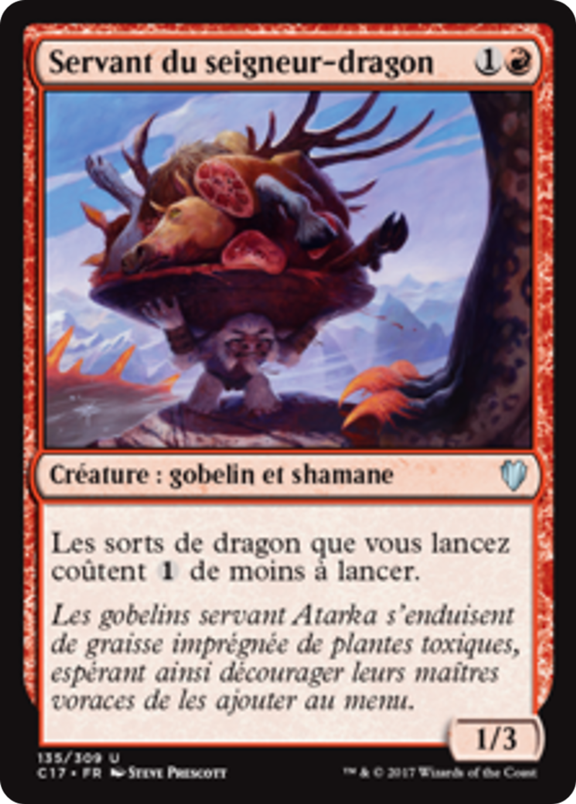 Servant du seigneur-dragon — Commander 2017 — Magic: The Gathering