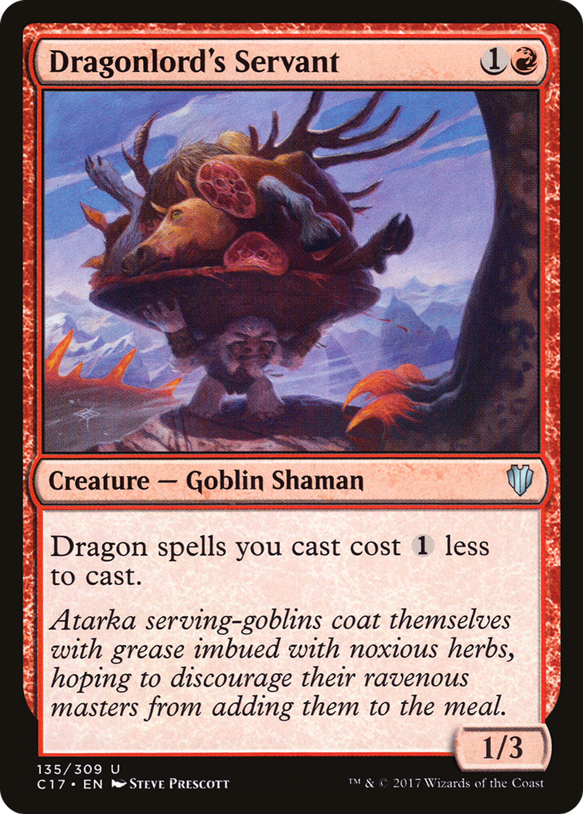Dragonlord's Servant — Commander 2017 — Magic: The Gathering