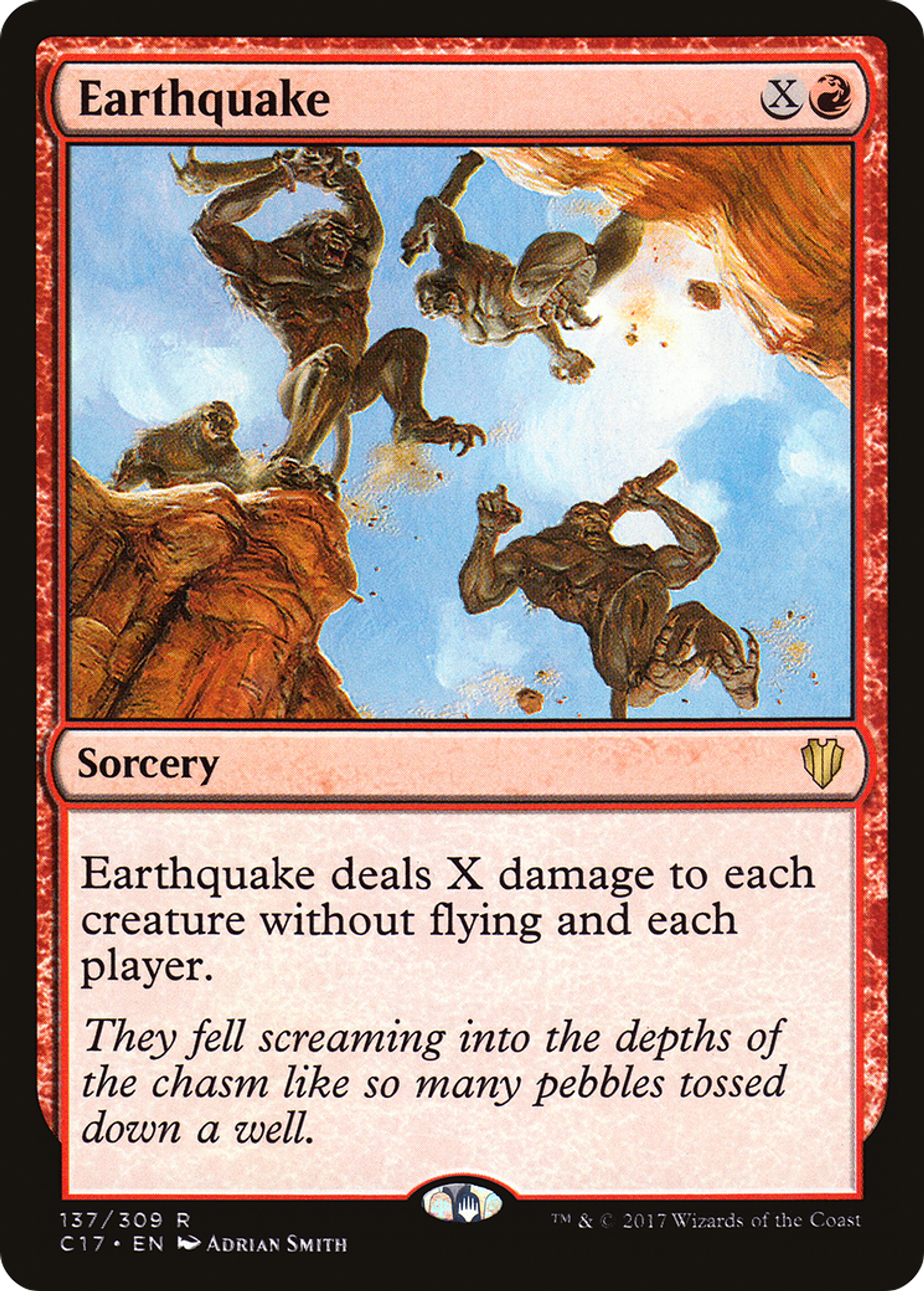 Earthquake — Commander 2017 — Magic: The Gathering