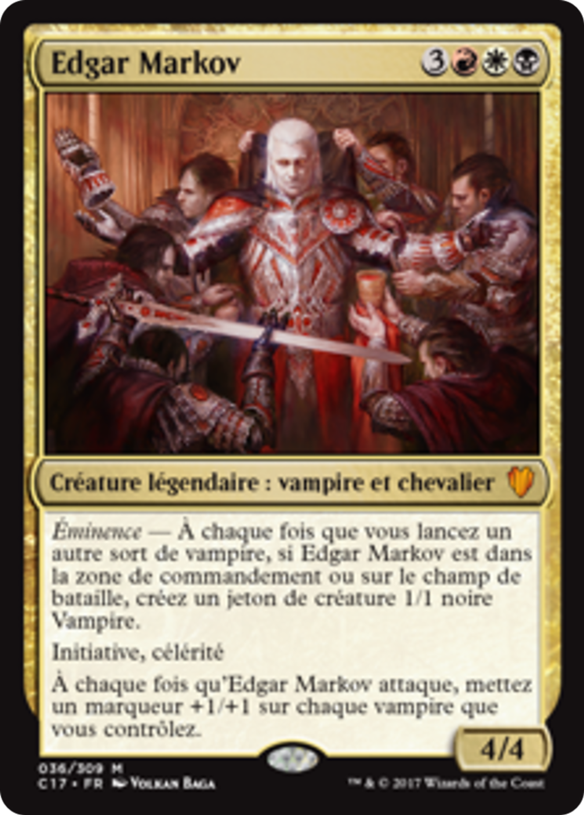 Edgar Markov — Commander 2017 — Magic: The Gathering