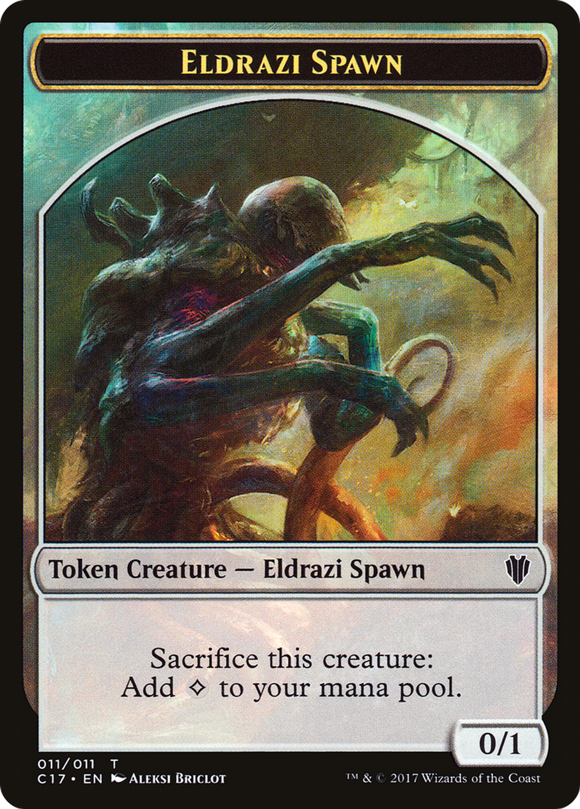 Eldrazi Spawn — Commander 2017 — Magic: The Gathering