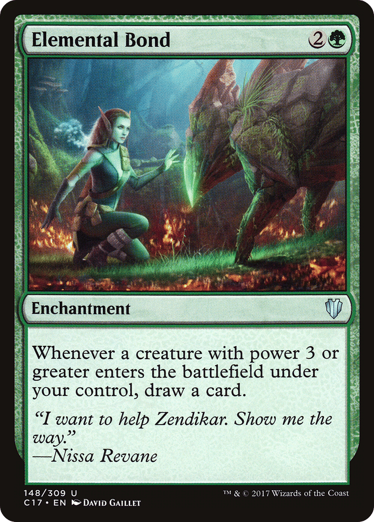 Elemental Bond — Commander 2017 — Magic: The Gathering