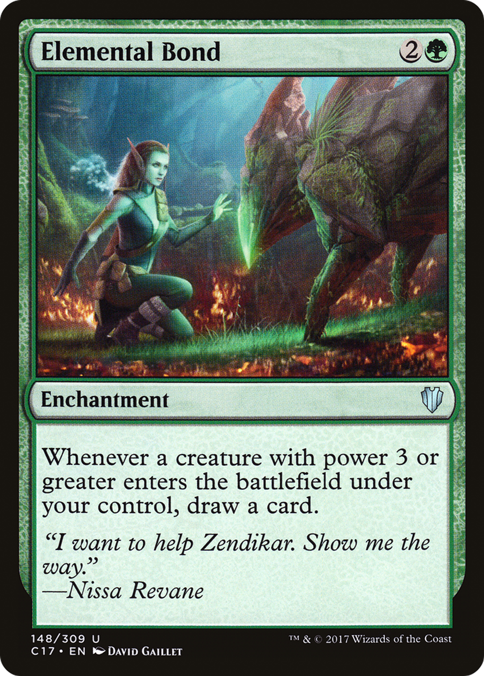 Elemental Bond — Commander 2017 — Magic: The Gathering