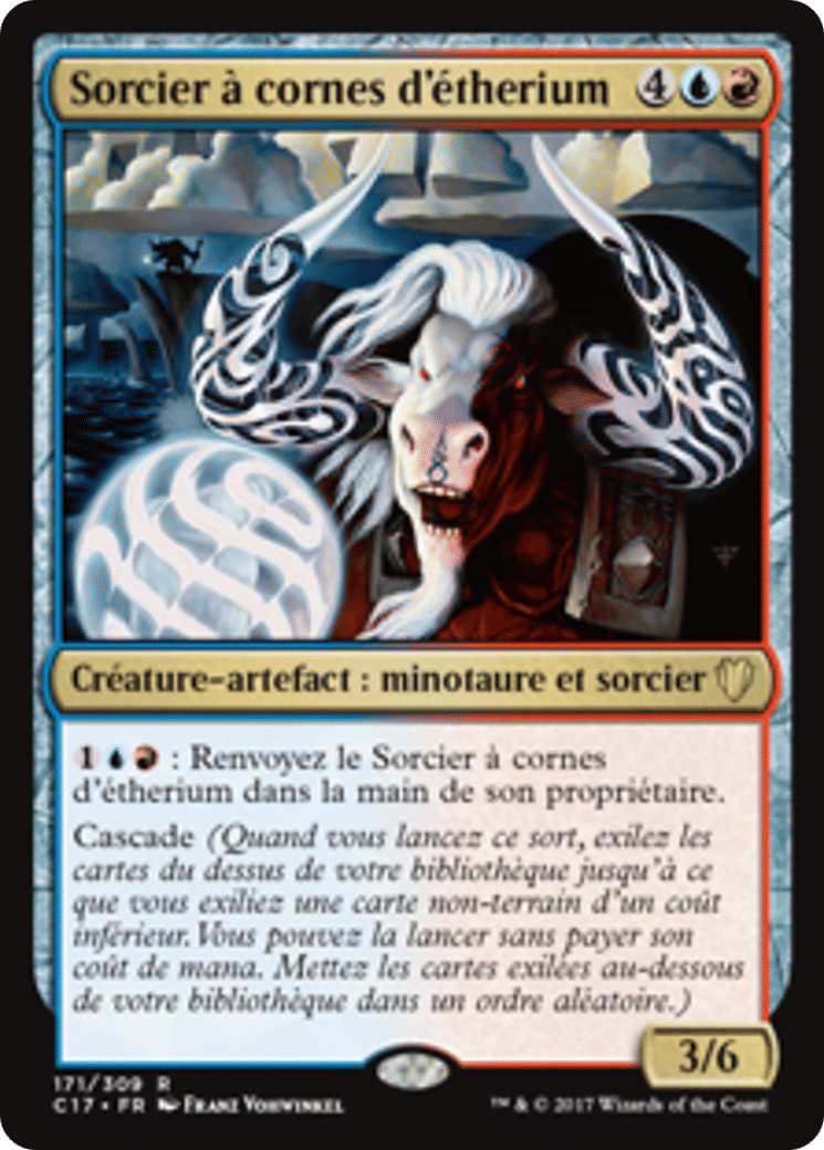Sorcier à cornes d'étherium — Commander 2017 — Magic: The Gathering