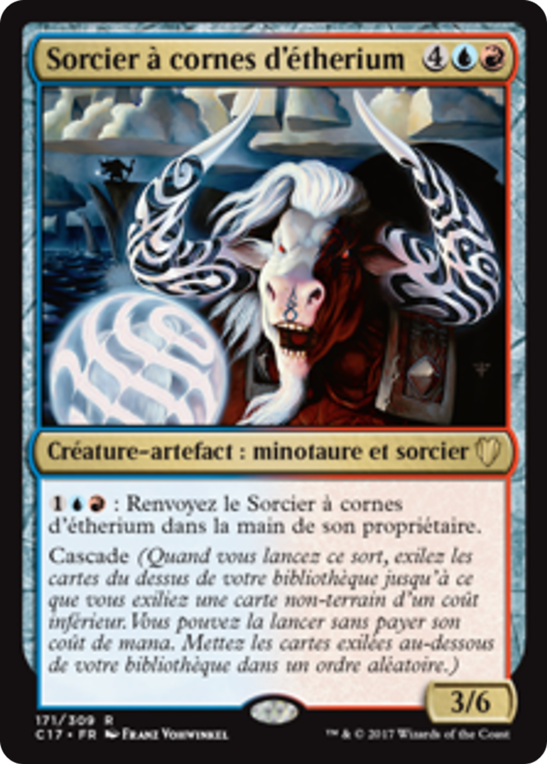 Sorcier à cornes d'étherium — Commander 2017 — Magic: The Gathering