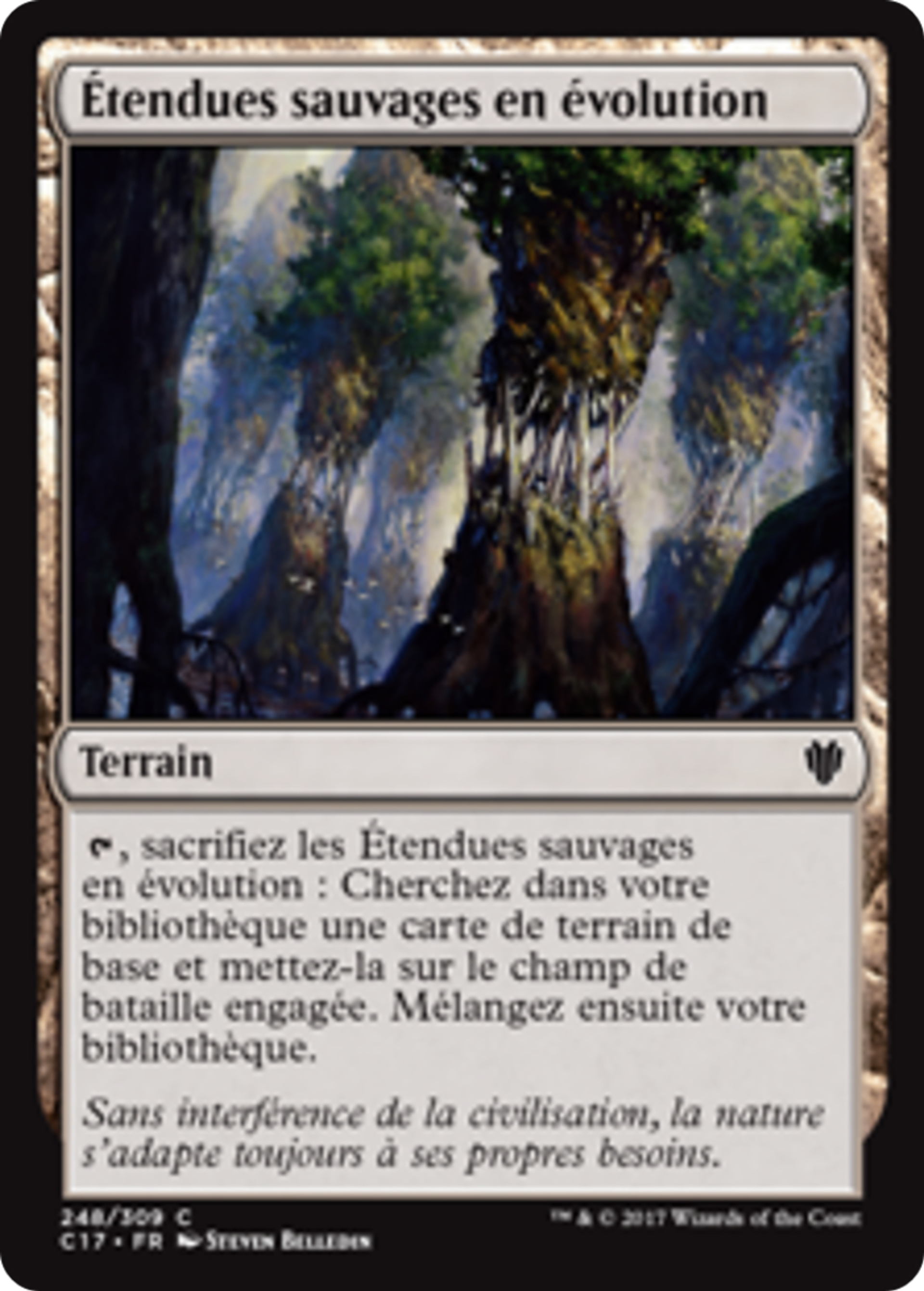 Étendues sauvages en évolution — Commander 2017 — Magic: The Gathering
