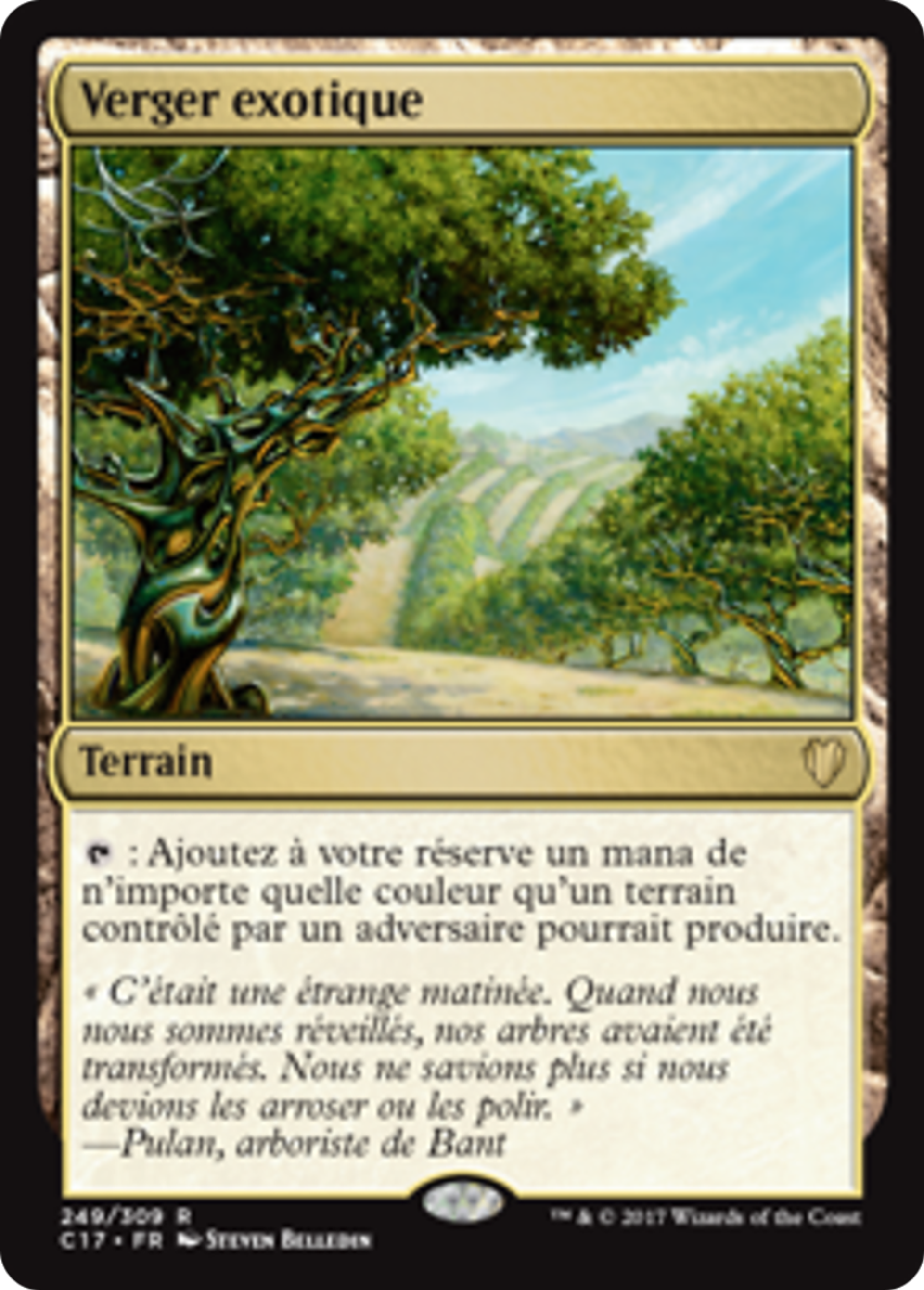 Verger exotique — Commander 2017 — Magic: The Gathering