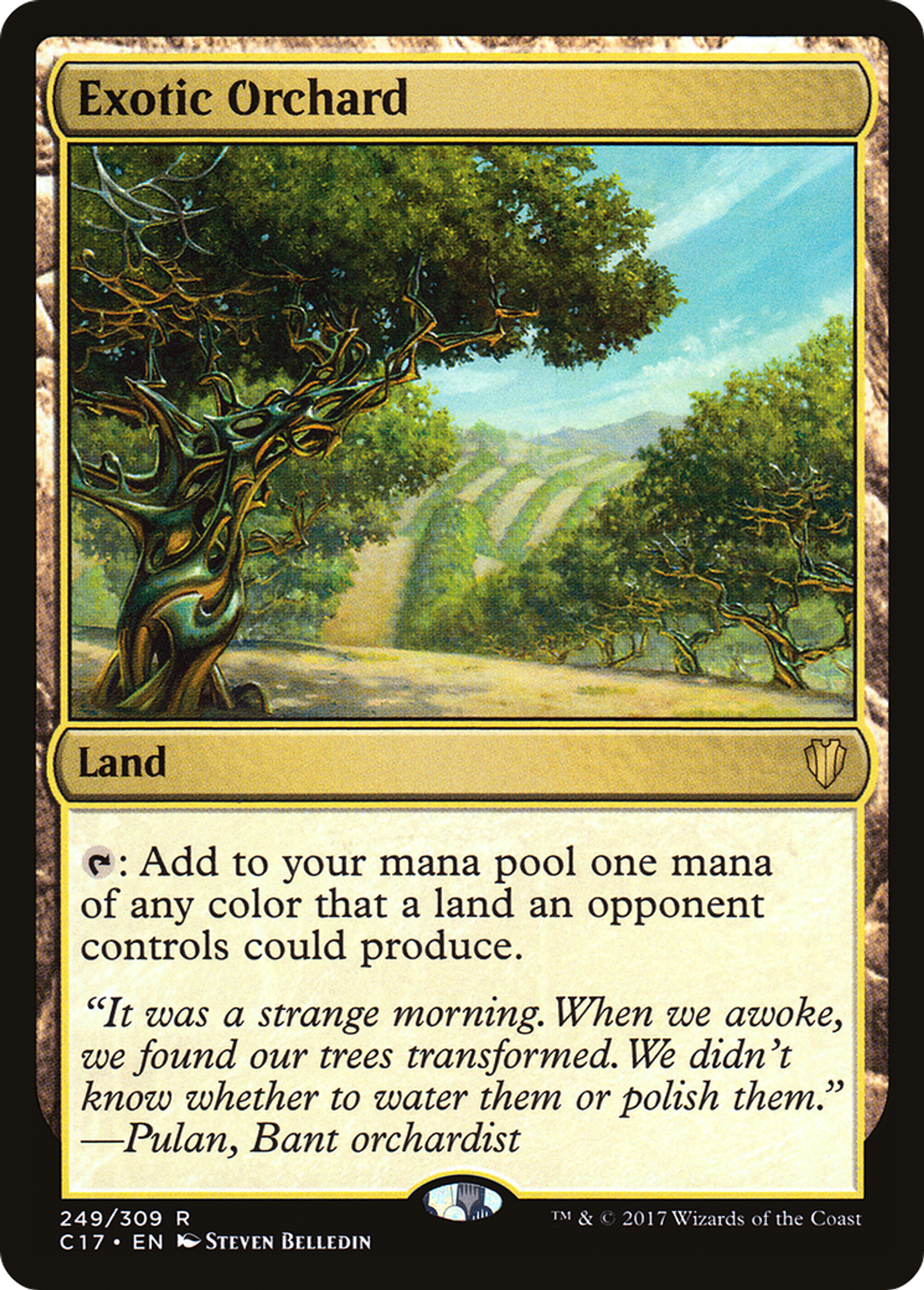 Exotic Orchard — Commander 2017 — Magic: The Gathering