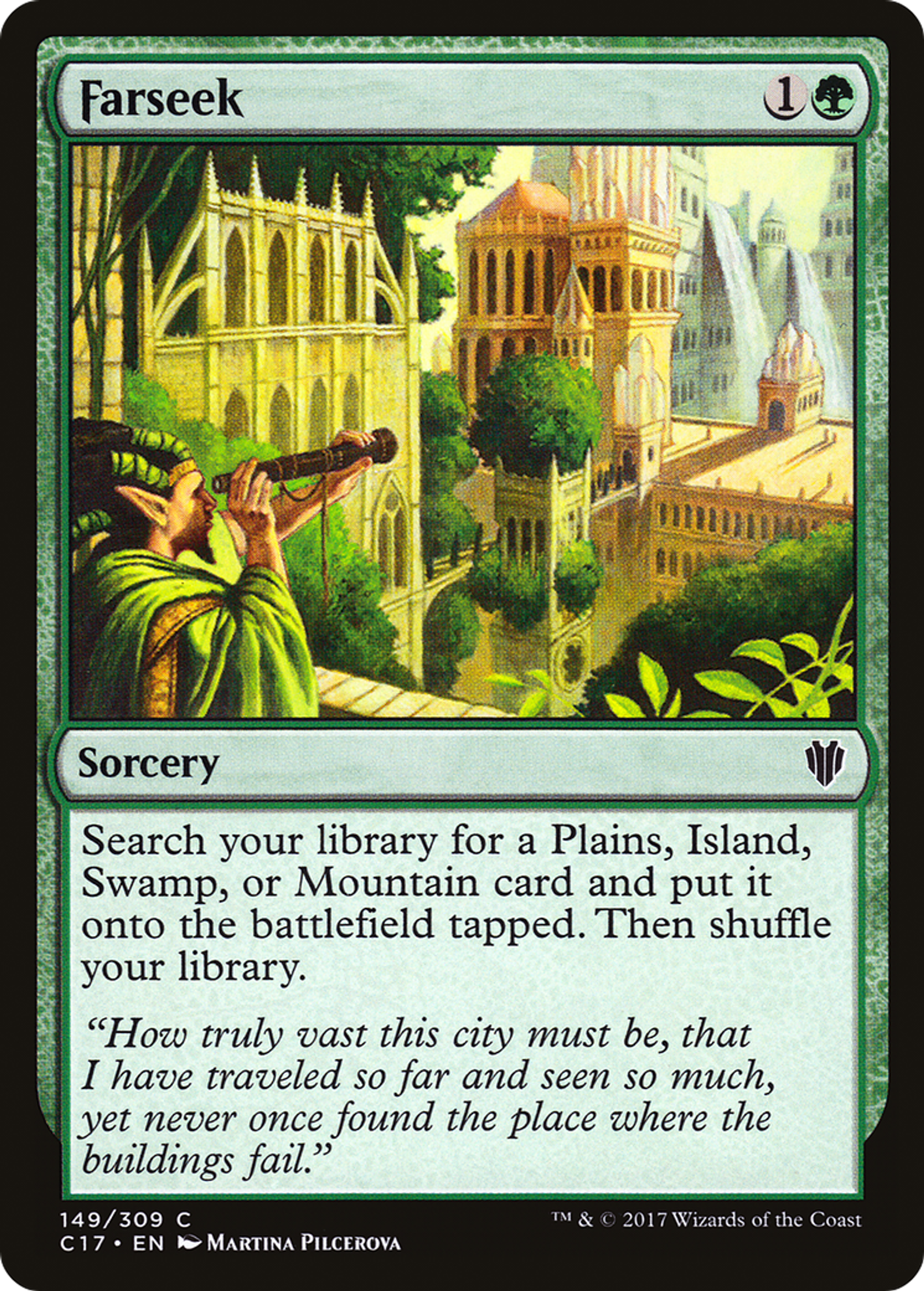 Farseek — Commander 2017 — Magic: The Gathering