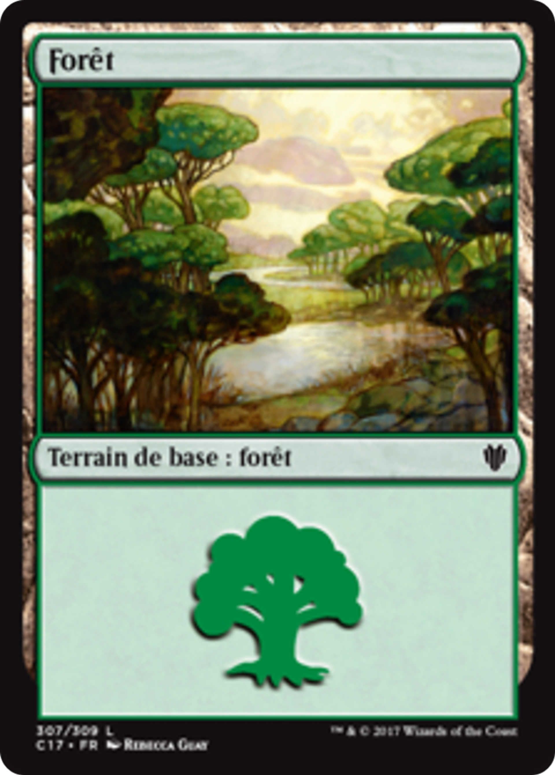 Forêt — Commander 2017 — Magic: The Gathering