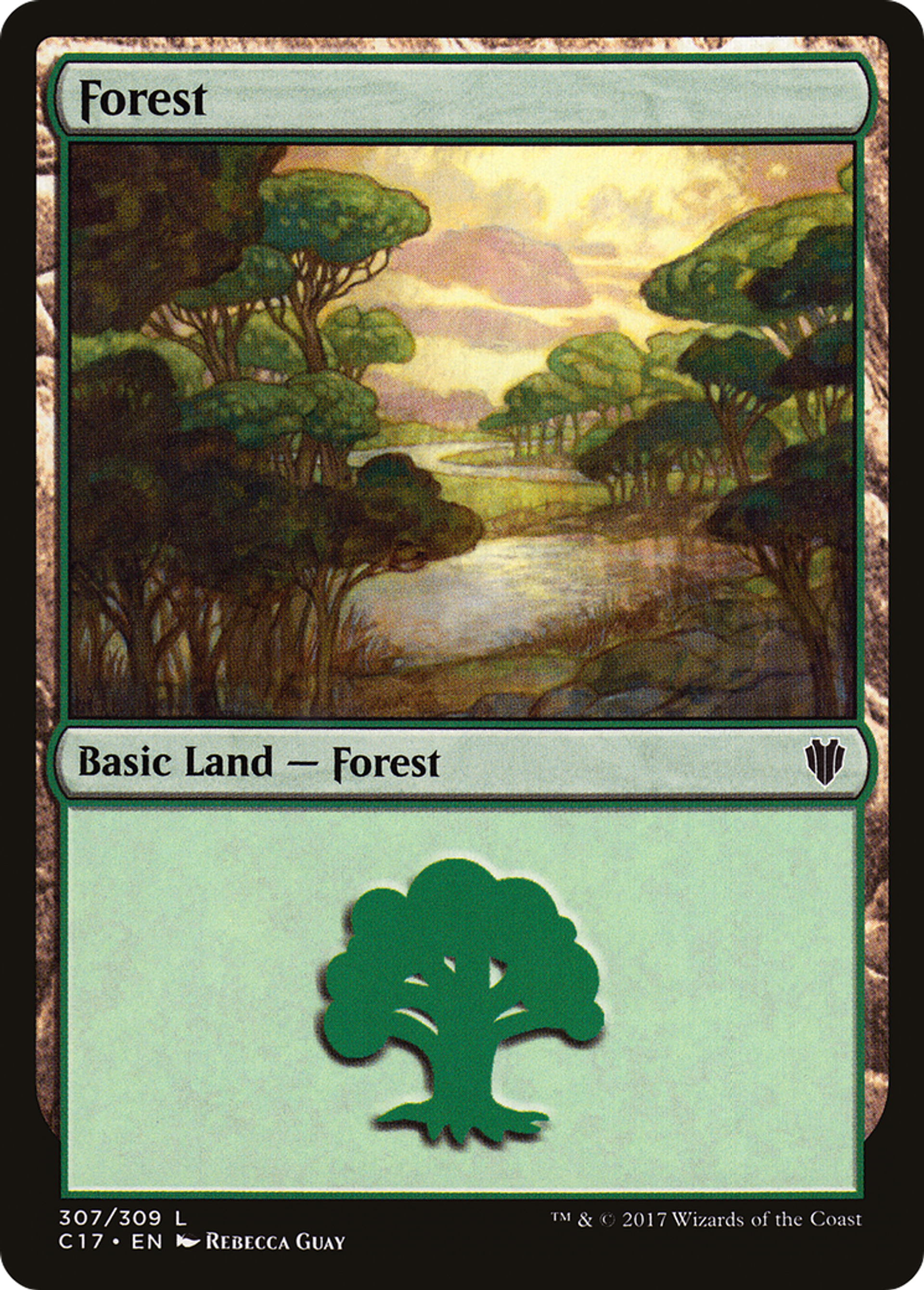 Forest — Commander 2017 — Magic: The Gathering