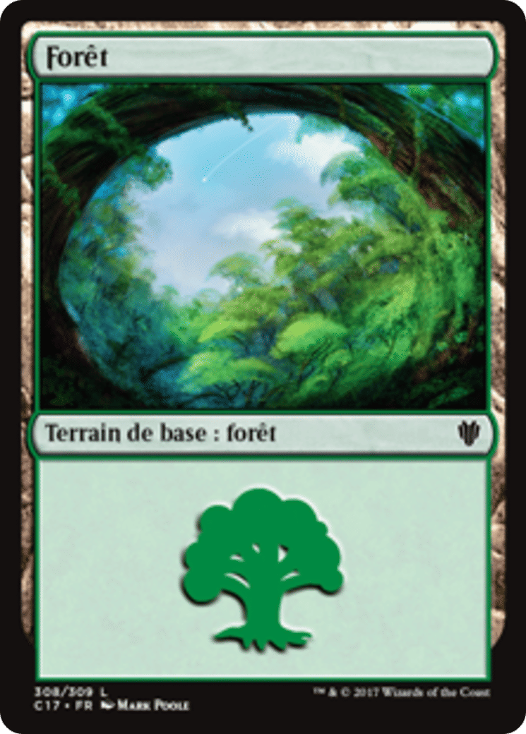 Forêt — Commander 2017 — Magic: The Gathering