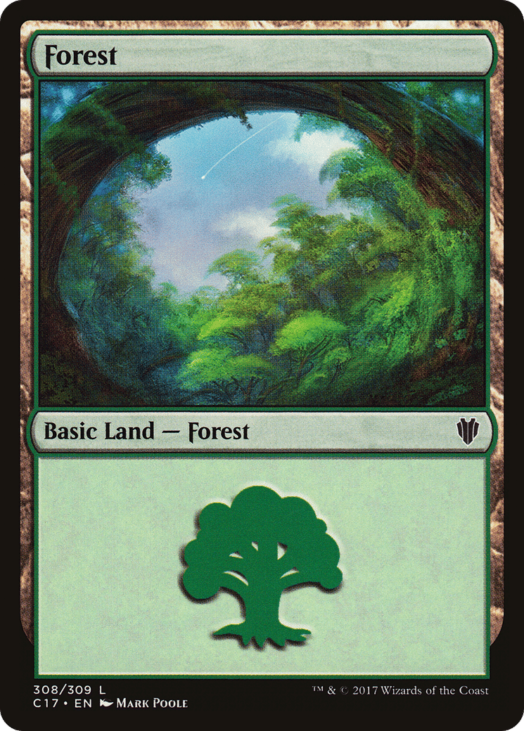Forest — Commander 2017 — Magic: The Gathering