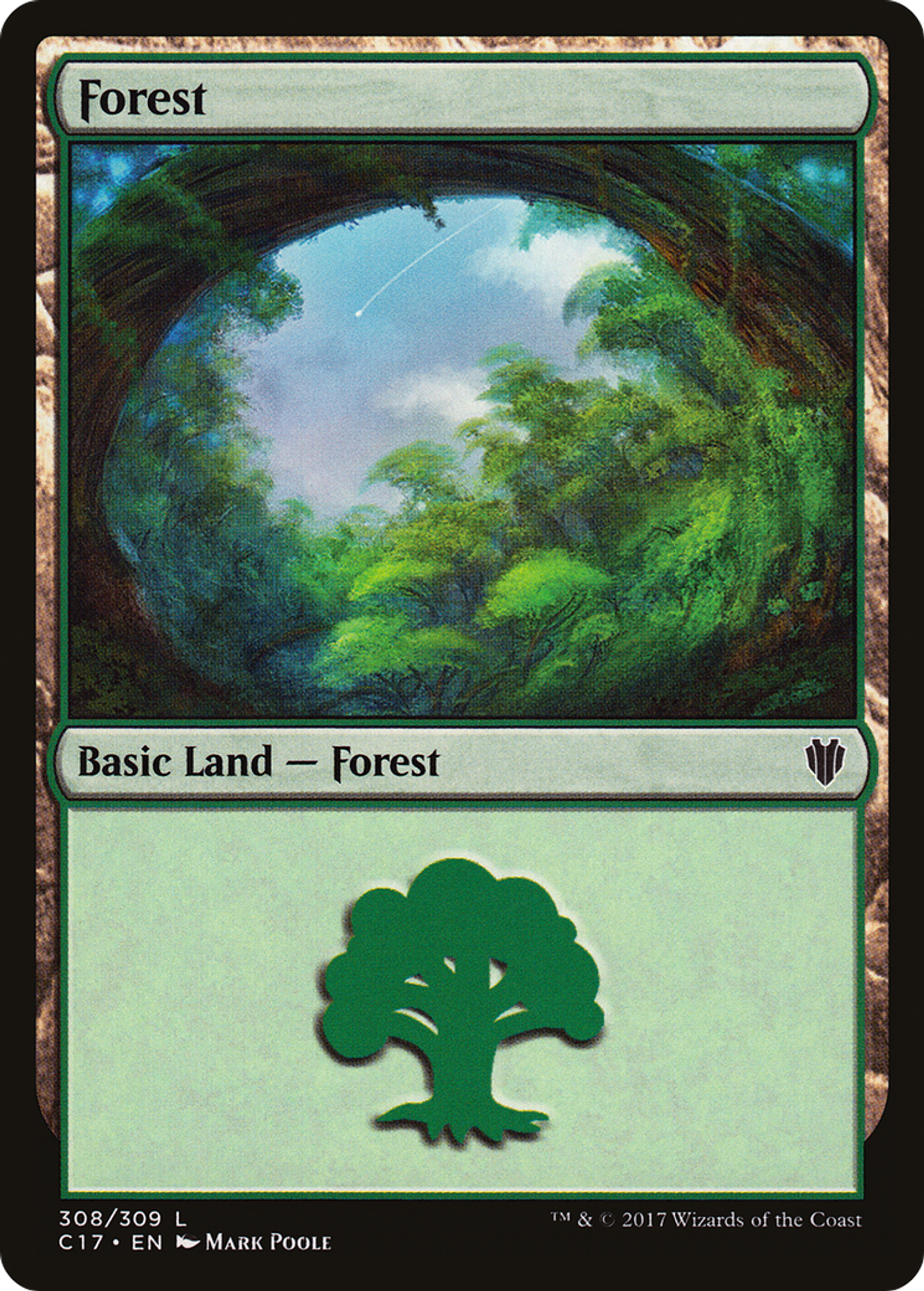 Forest — Commander 2017 — Magic: The Gathering