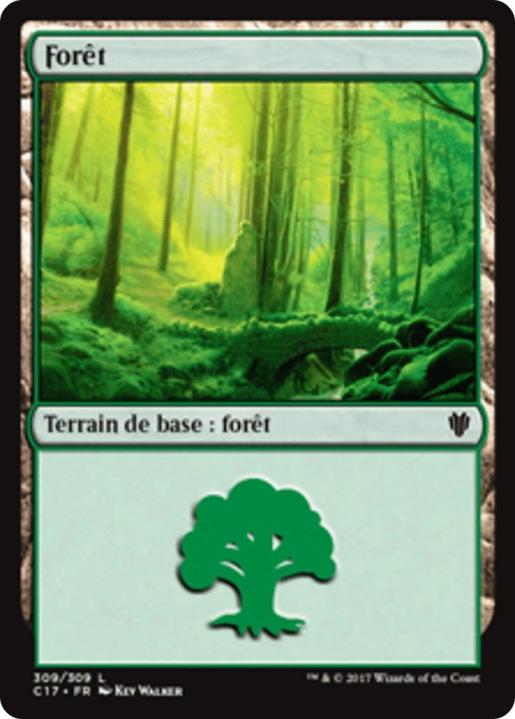 Forêt — Commander 2017 — Magic: The Gathering
