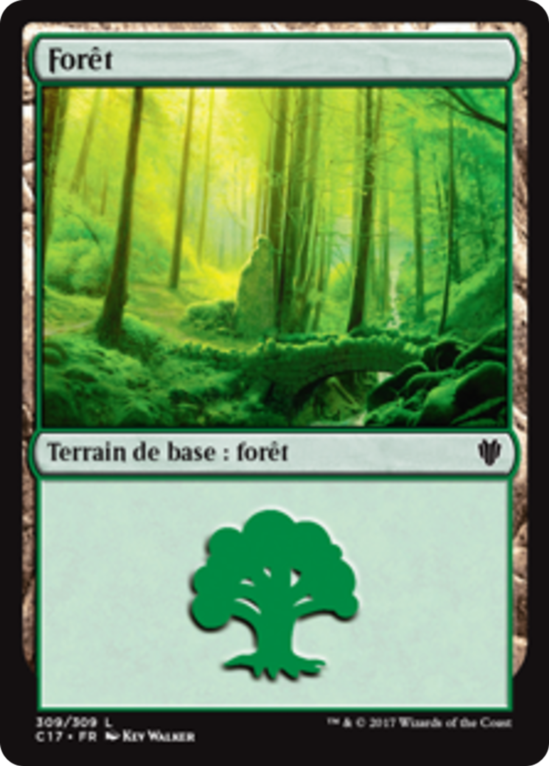 Forêt — Commander 2017 — Magic: The Gathering