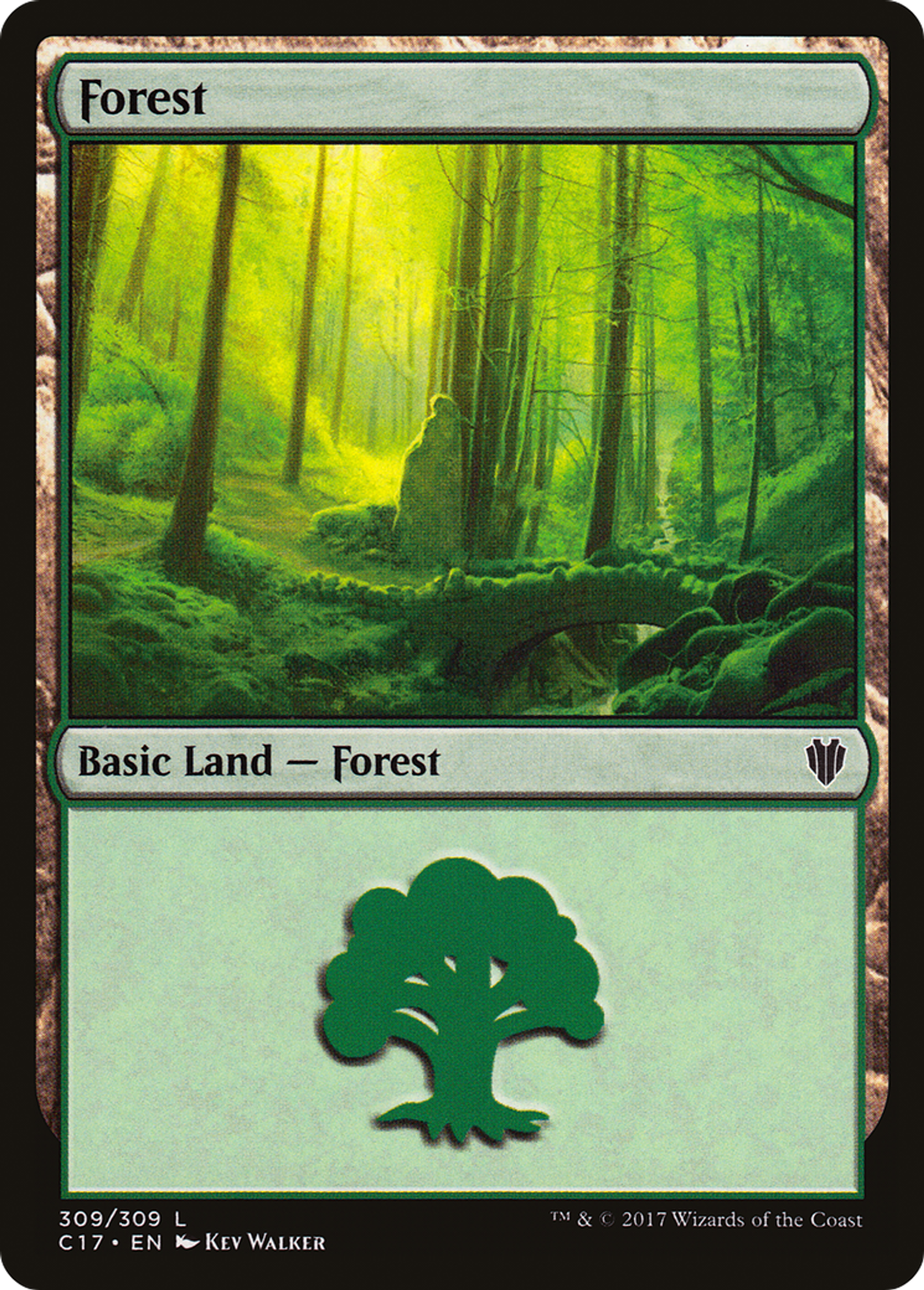 Forest — Commander 2017 — Magic: The Gathering
