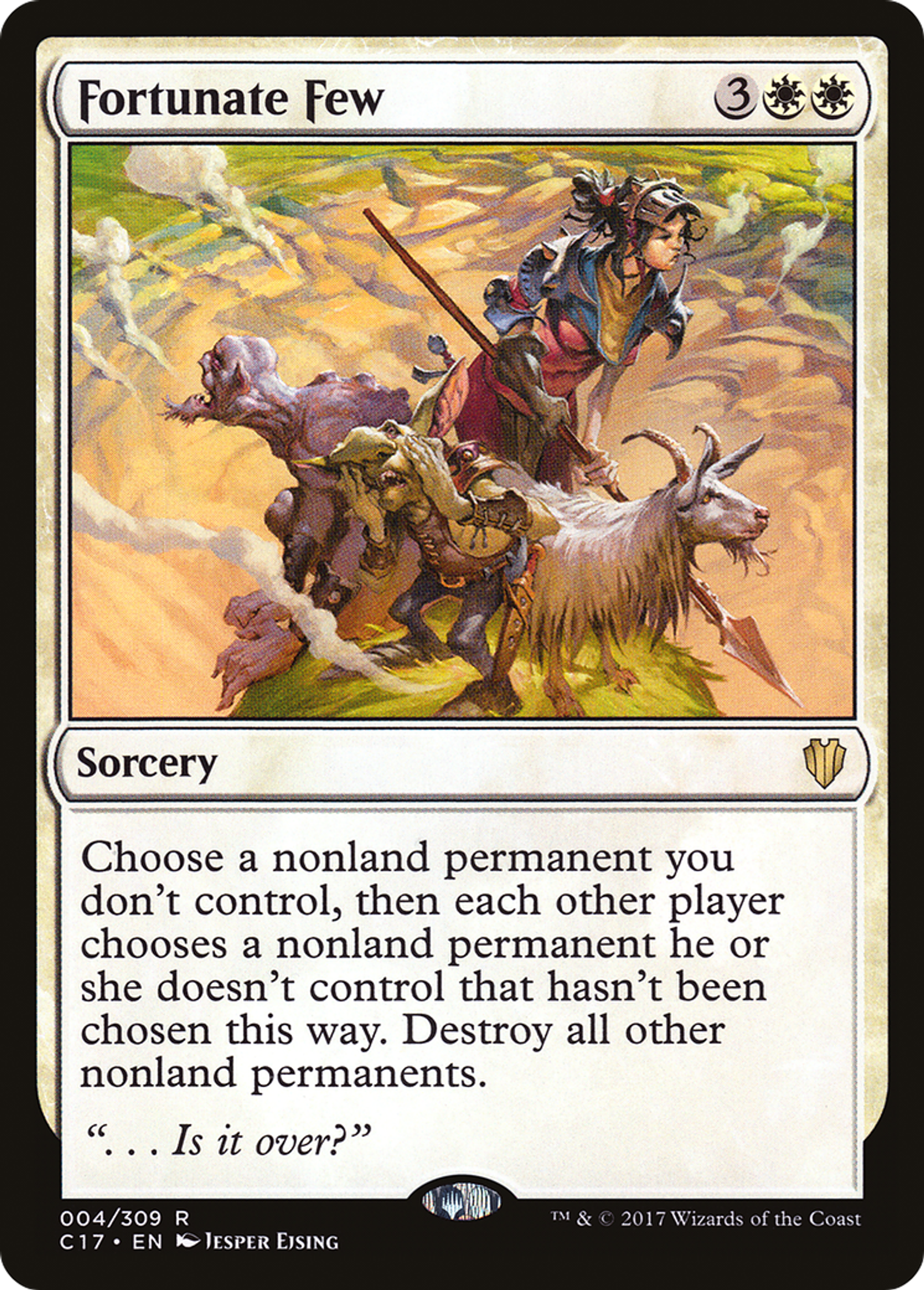 Fortunate Few — Commander 2017 — Magic: The Gathering
