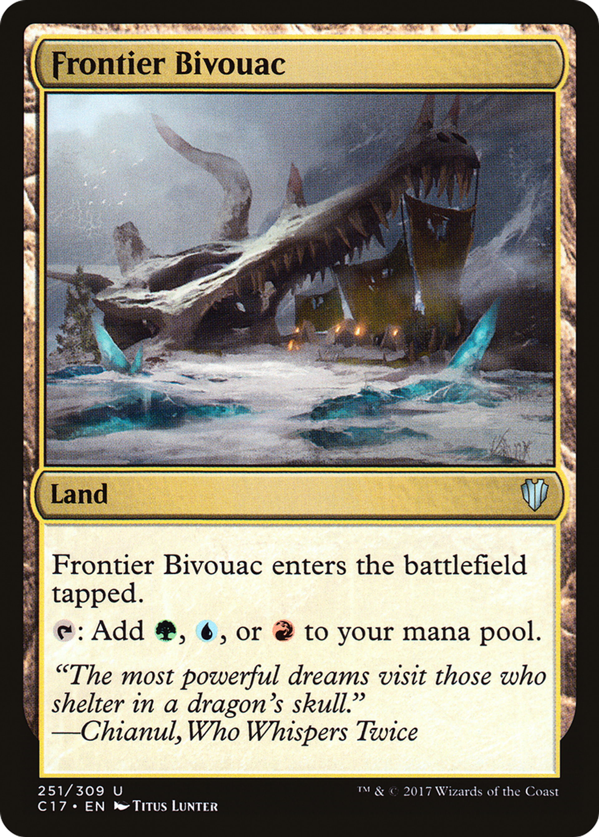 Frontier Bivouac — Commander 2017 — Magic: The Gathering