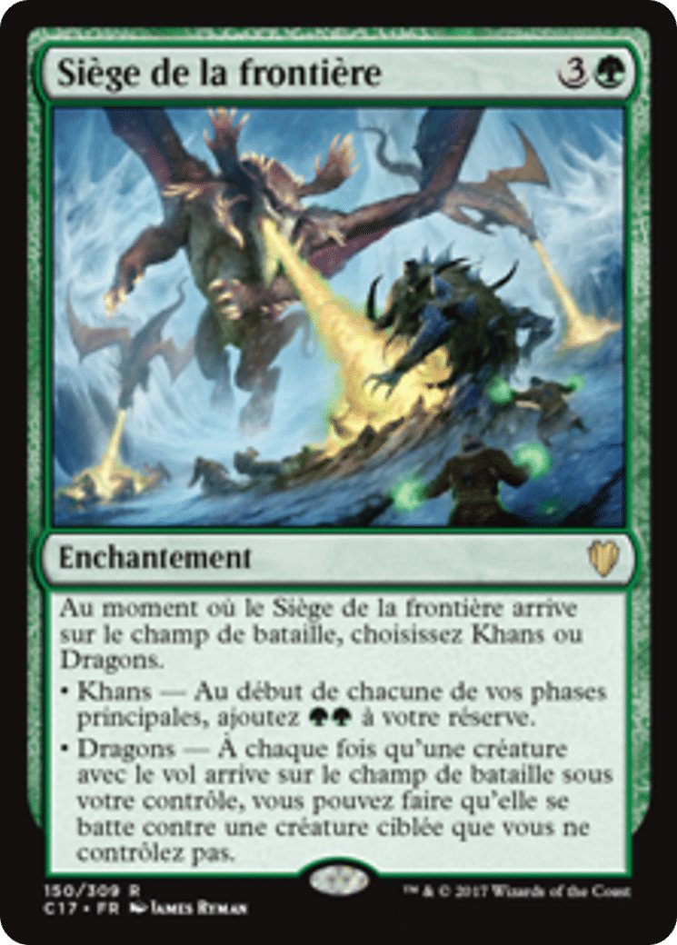 Siège de la frontière — Commander 2017 — Magic: The Gathering