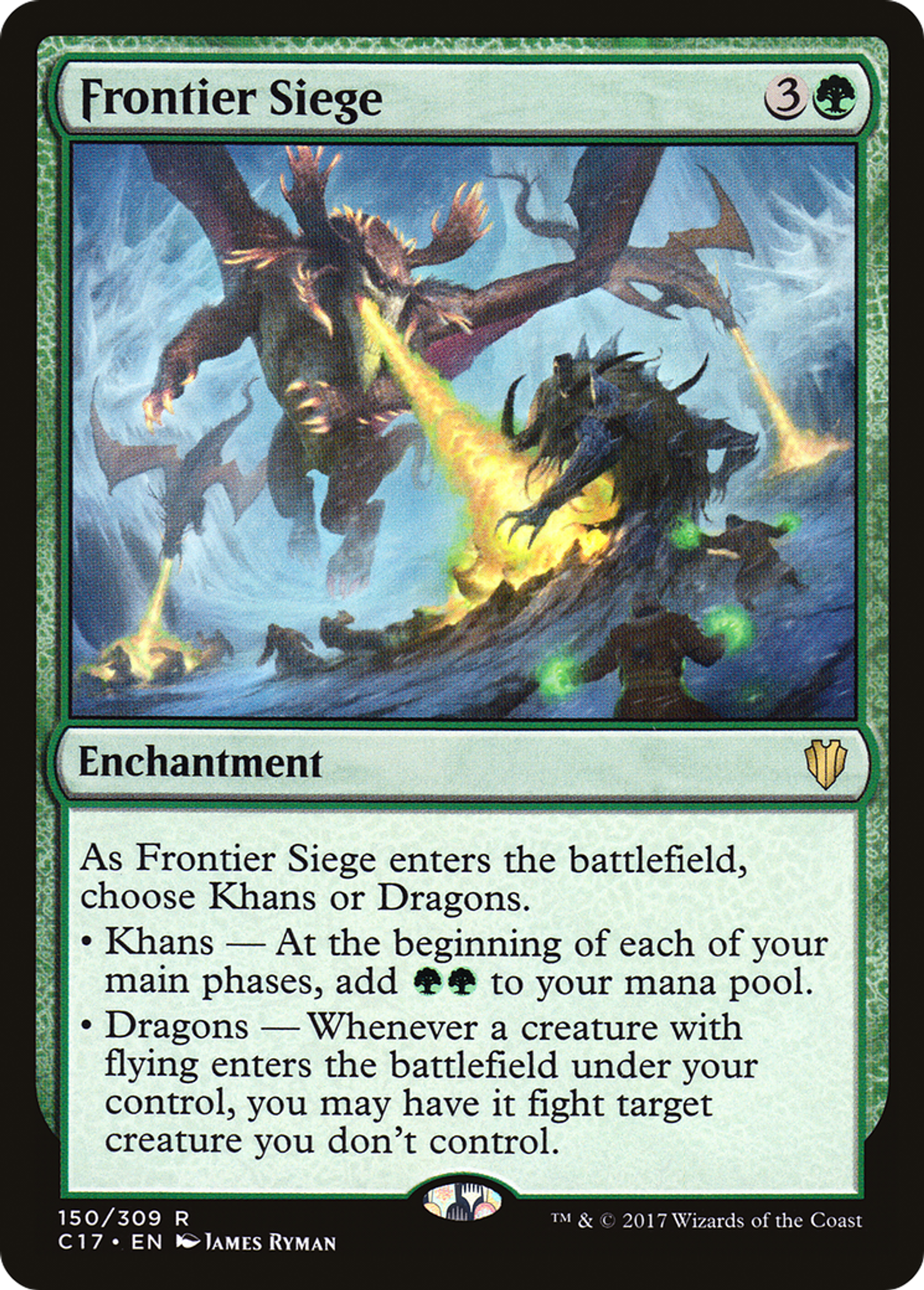 Frontier Siege — Commander 2017 — Magic: The Gathering