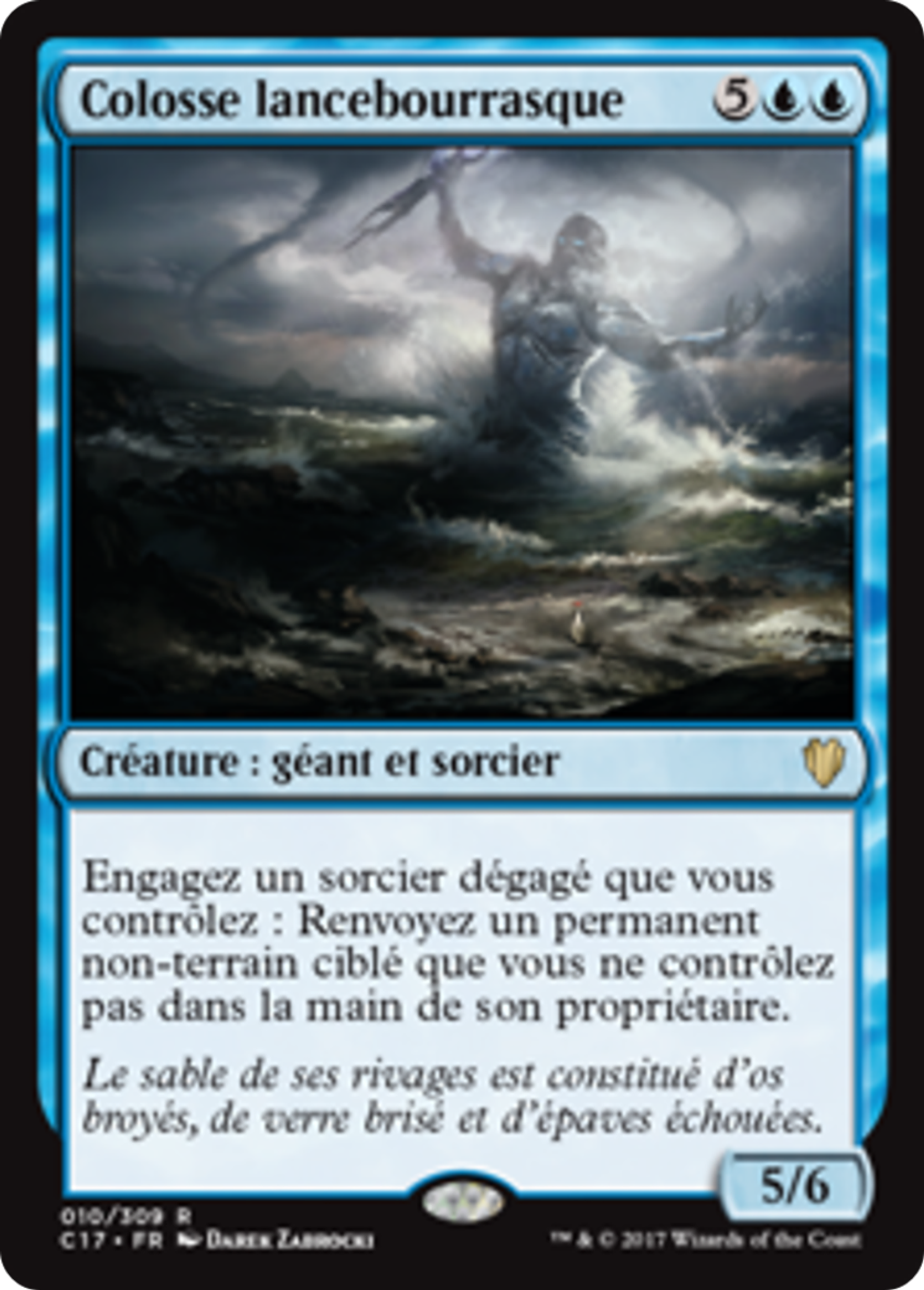 Colosse lancebourrasque — Commander 2017 — Magic: The Gathering