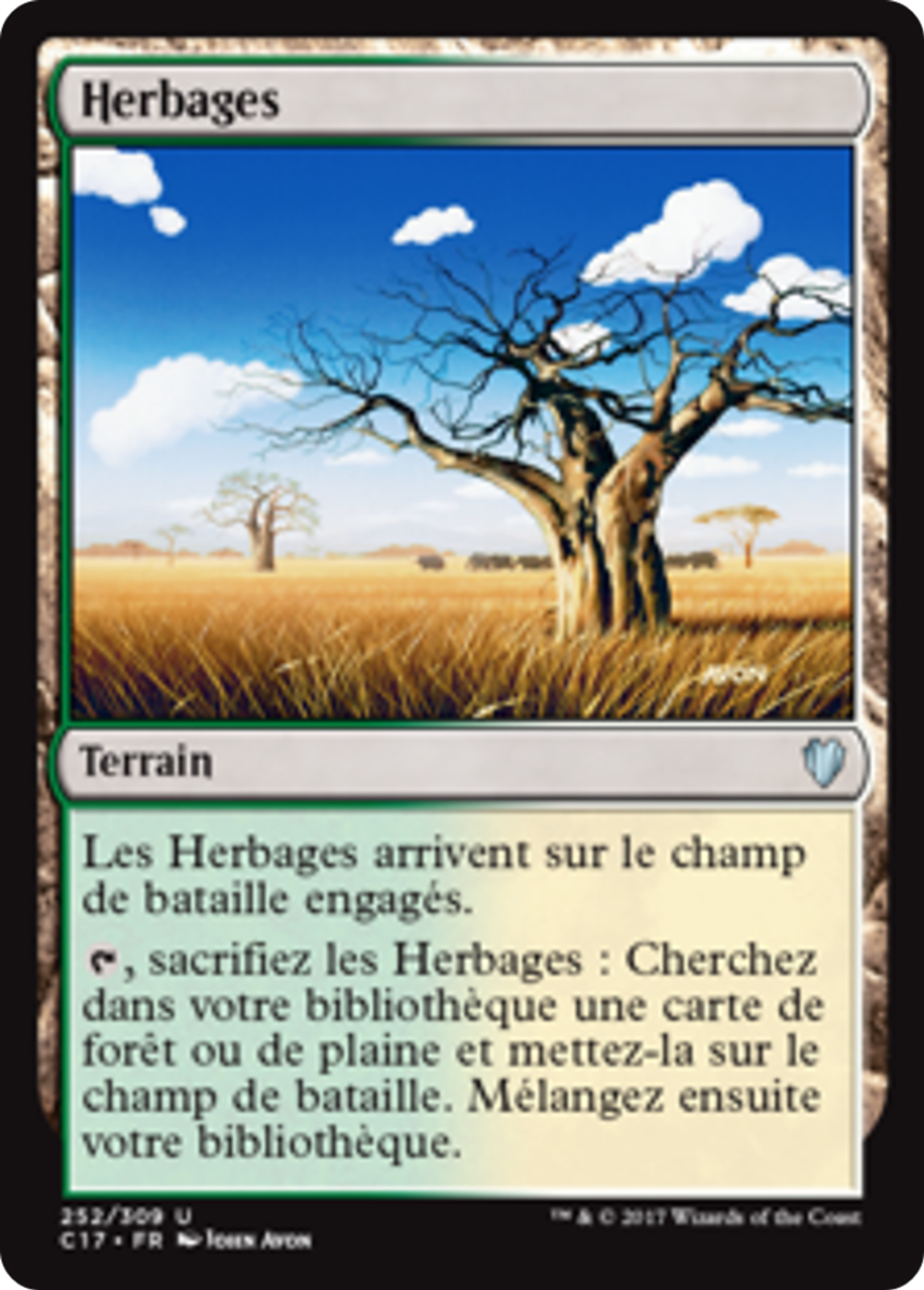 Herbages — Commander 2017 — Magic: The Gathering