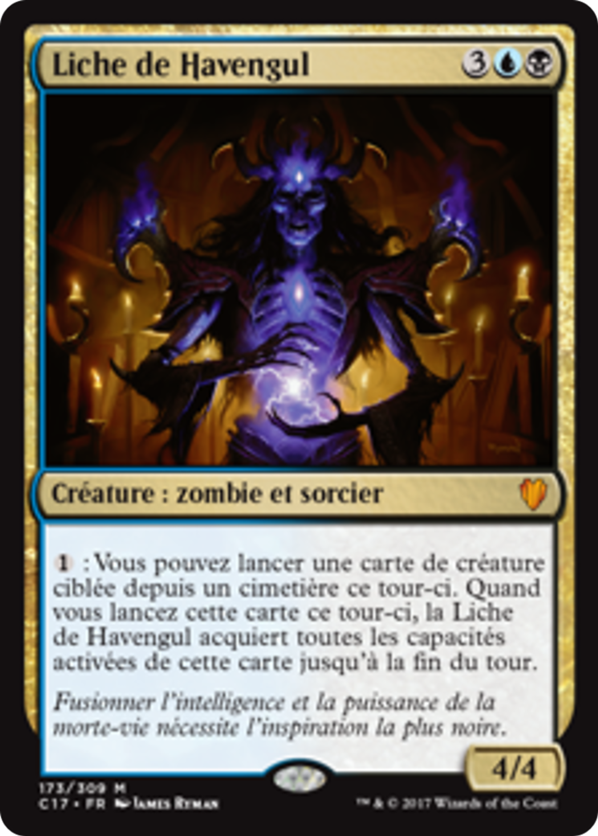 Liche de Havengul — Commander 2017 — Magic: The Gathering