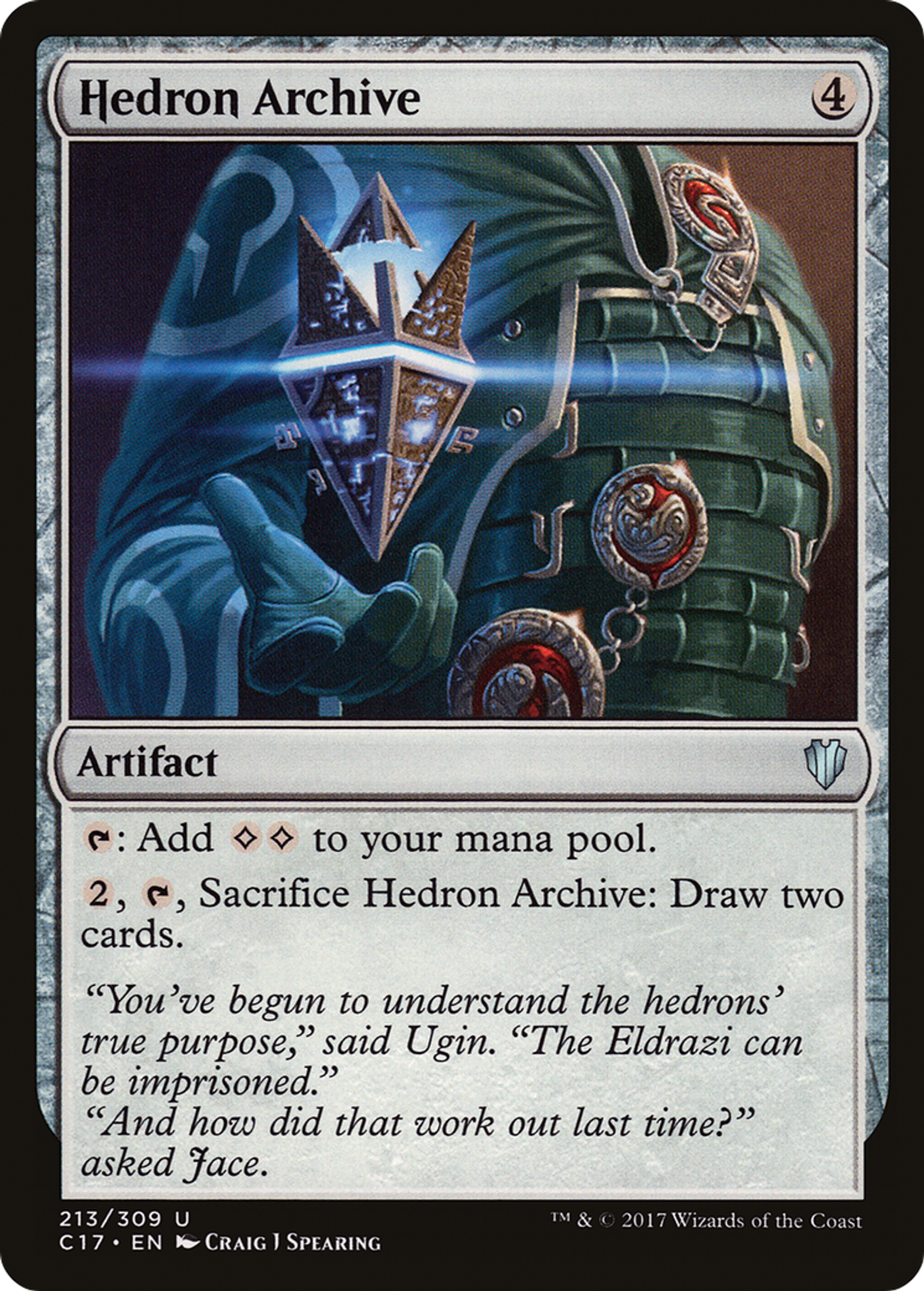Hedron Archive — Commander 2017 — Magic: The Gathering