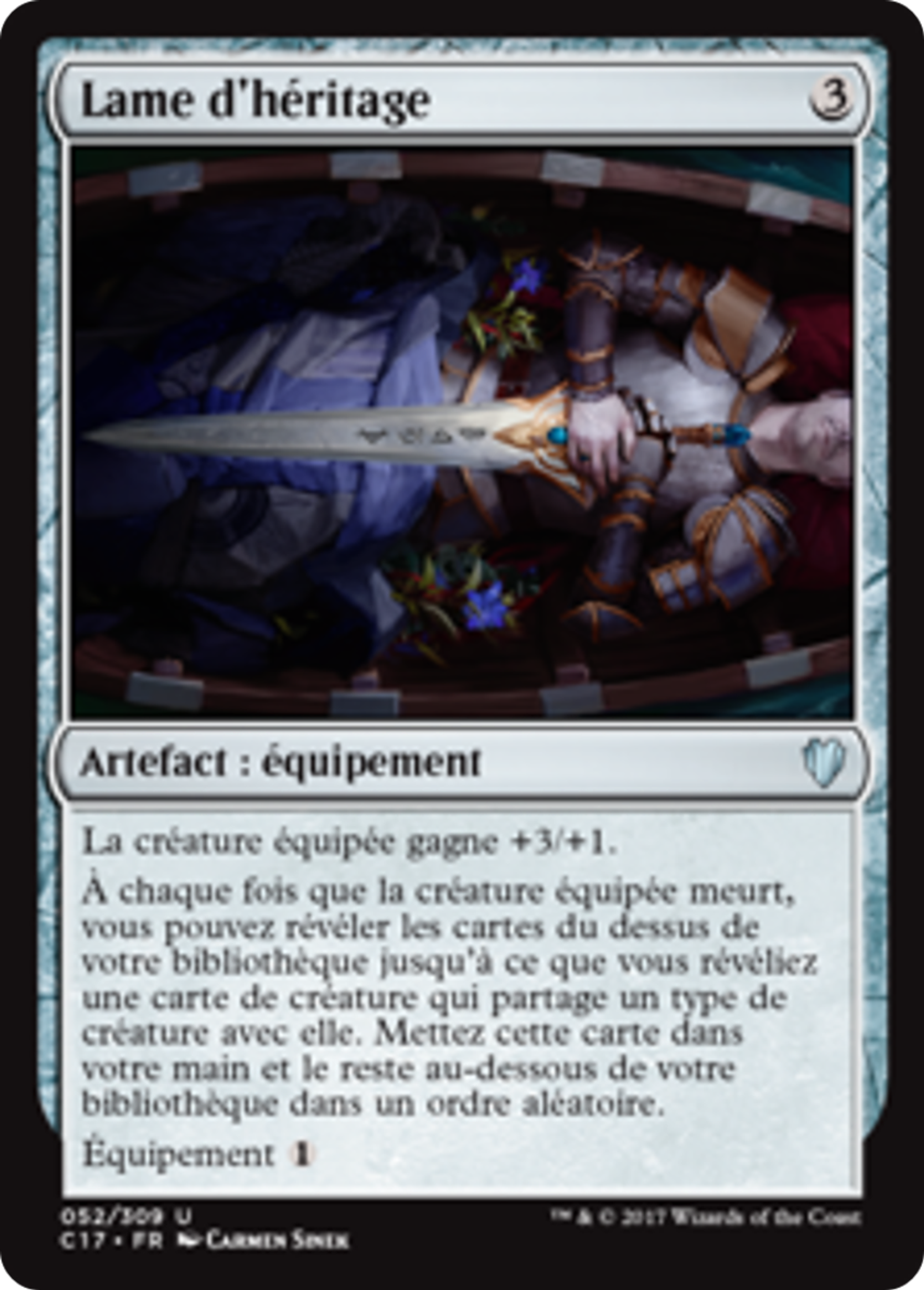 Lame d'héritage — Commander 2017 — Magic: The Gathering