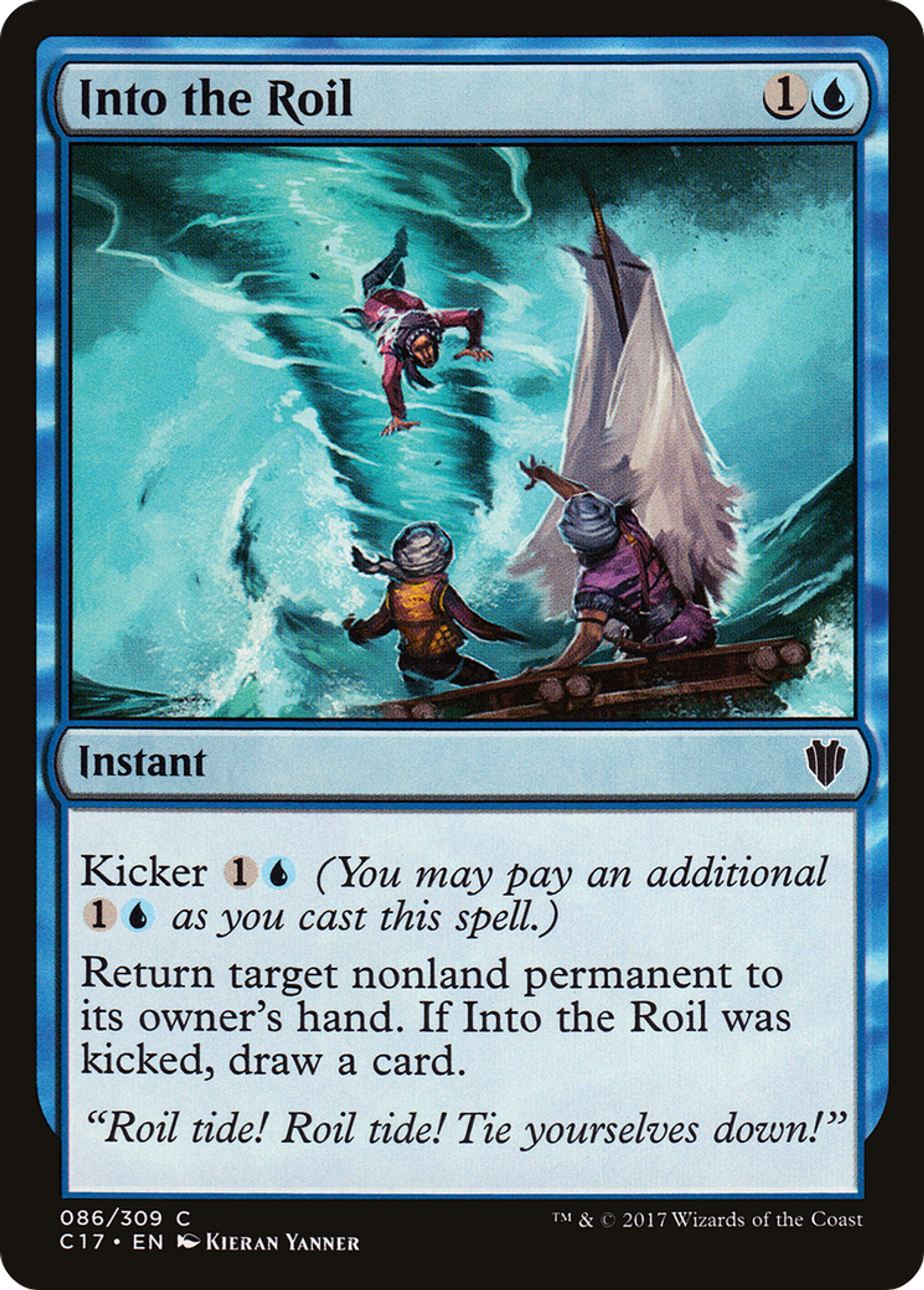 Into the Roil — Commander 2017 — Magic: The Gathering