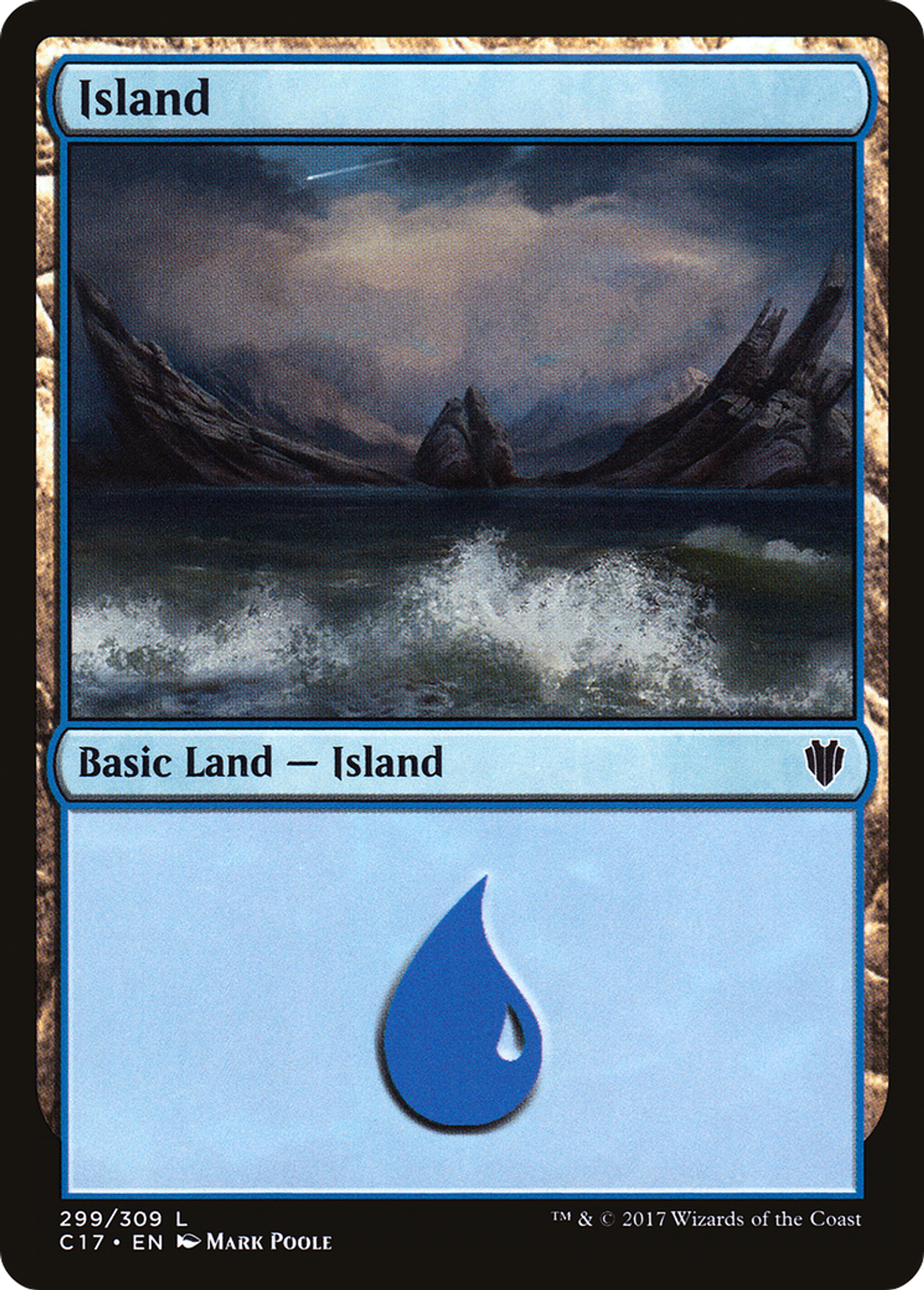 Island — Commander 2017 — Magic: The Gathering