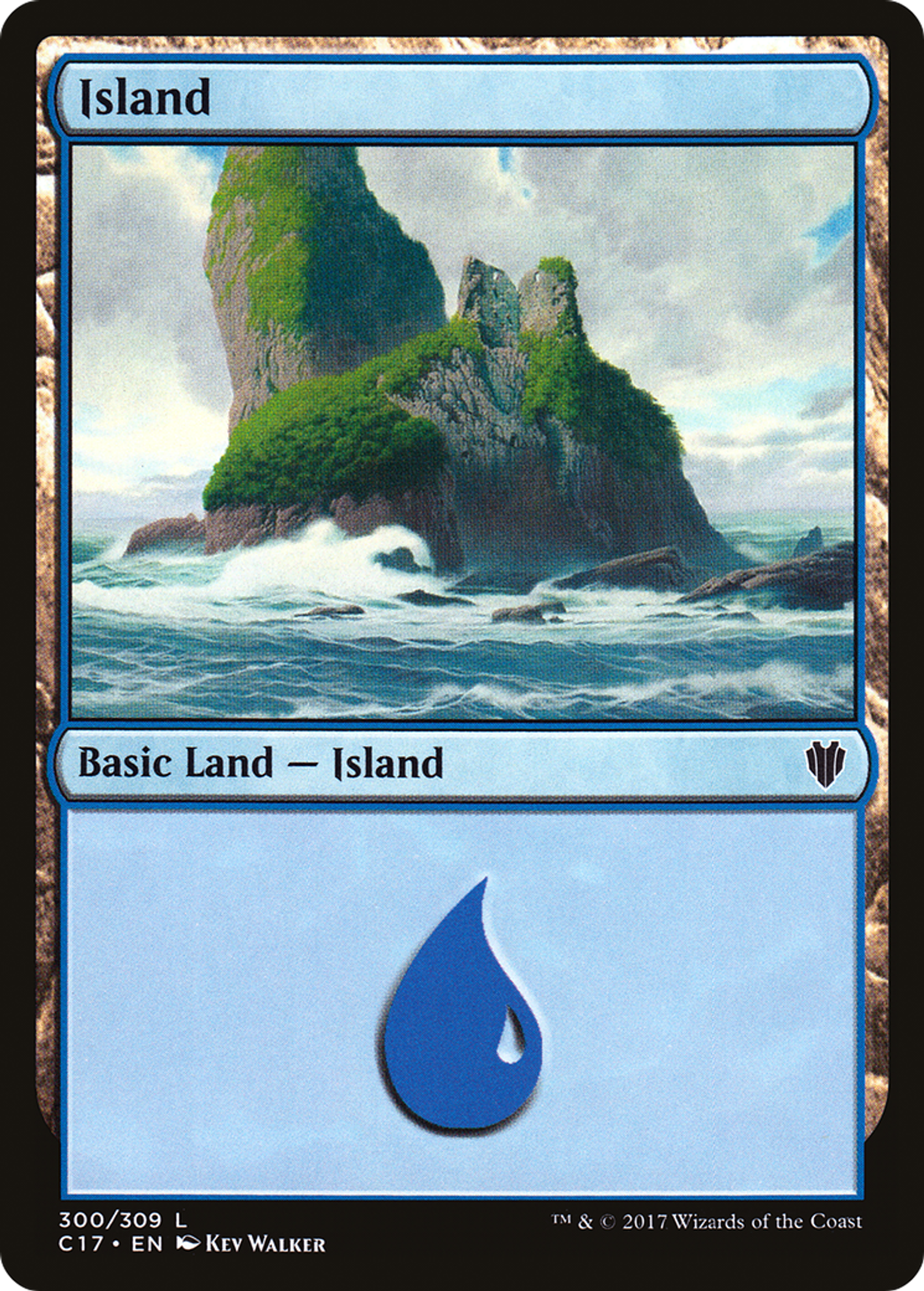 Island — Commander 2017 — Magic: The Gathering