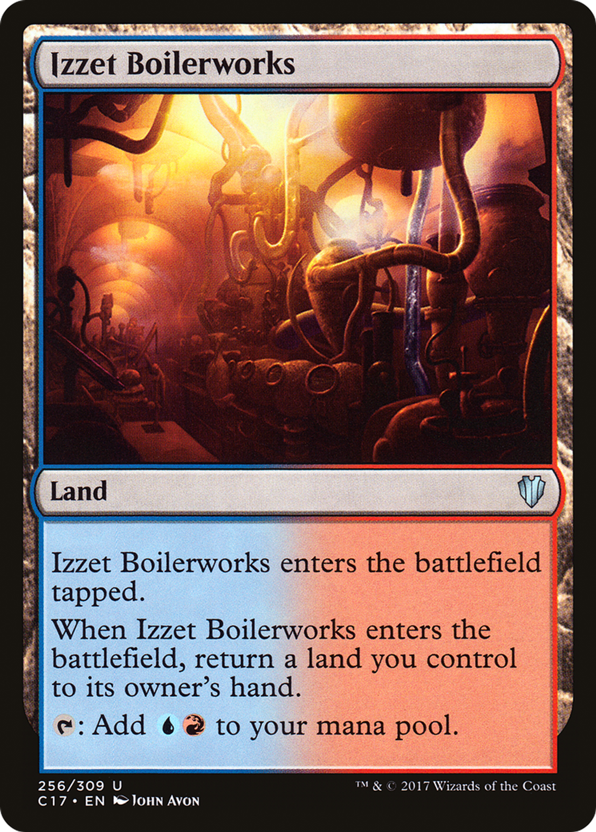 Izzet Boilerworks — Commander 2017 — Magic: The Gathering