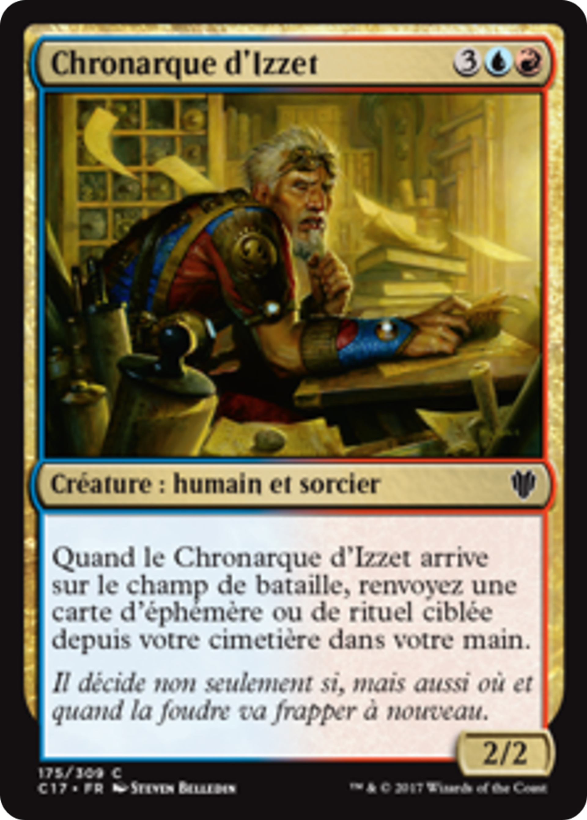 Chronarque d'Izzet — Commander 2017 — Magic: The Gathering