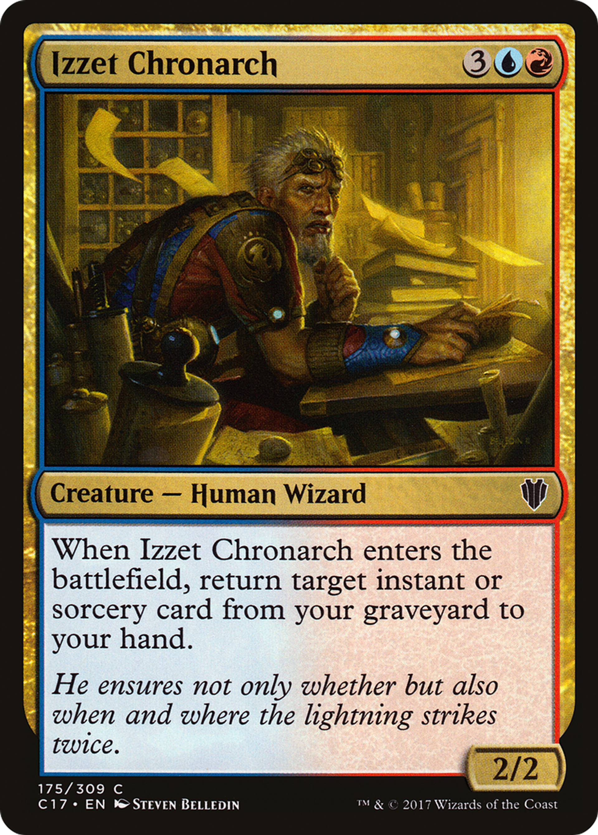 Izzet Chronarch — Commander 2017 — Magic: The Gathering