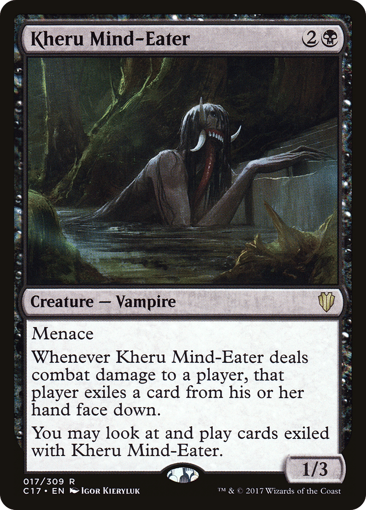 Kheru Mind-Eater — Commander 2017 — Magic: The Gathering