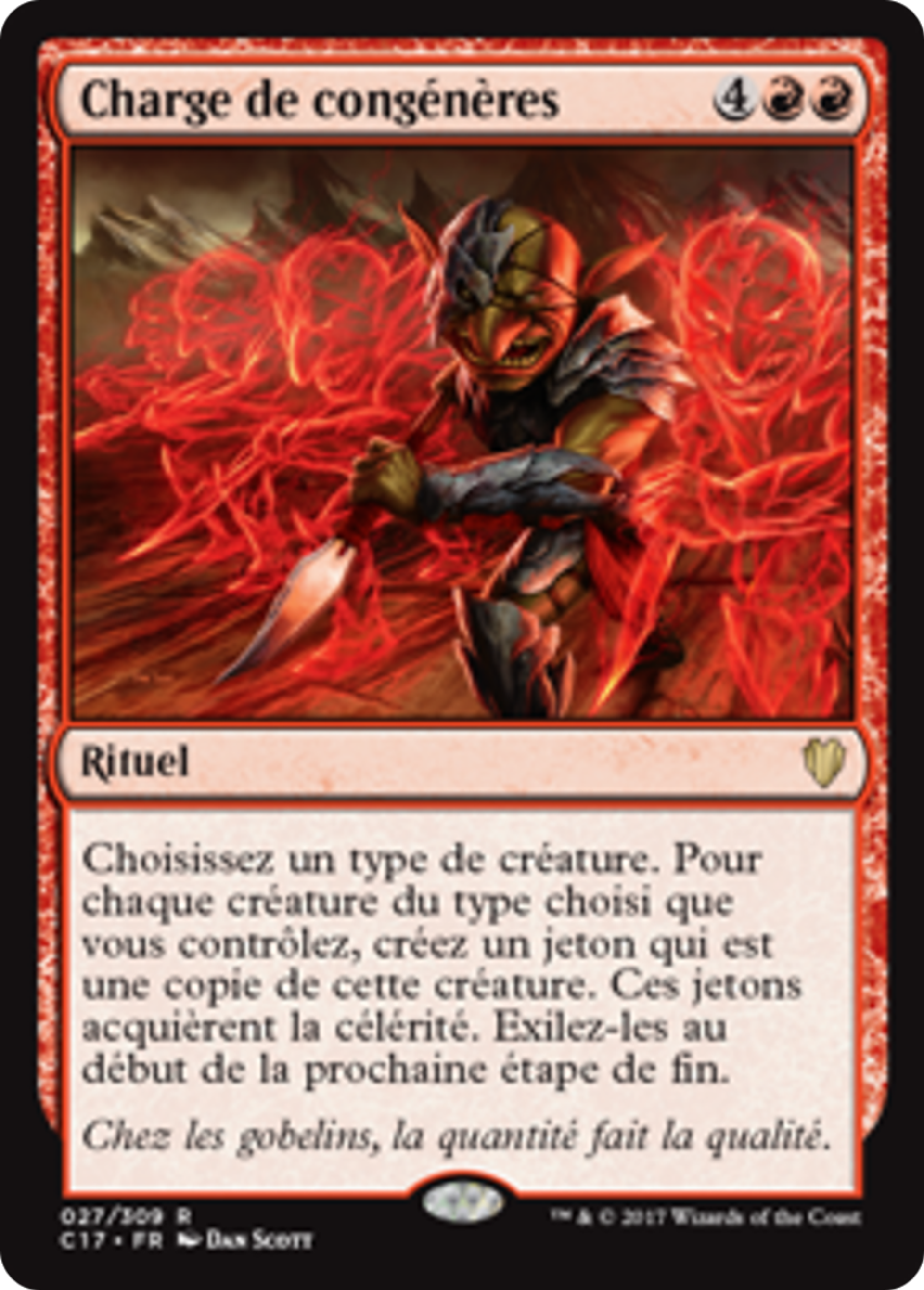 Charge de congénères — Commander 2017 — Magic: The Gathering