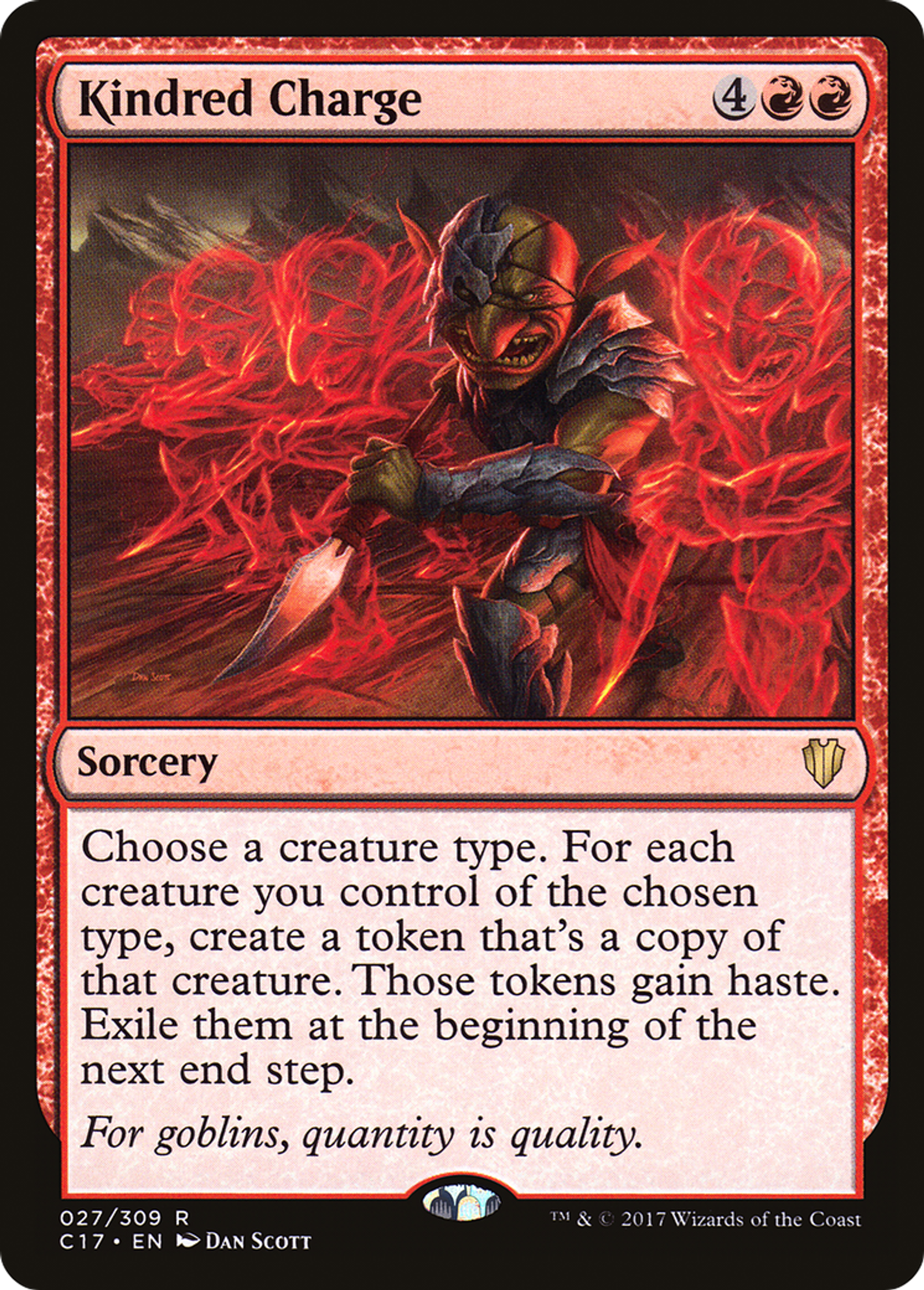 Kindred Charge — Commander 2017 — Magic: The Gathering
