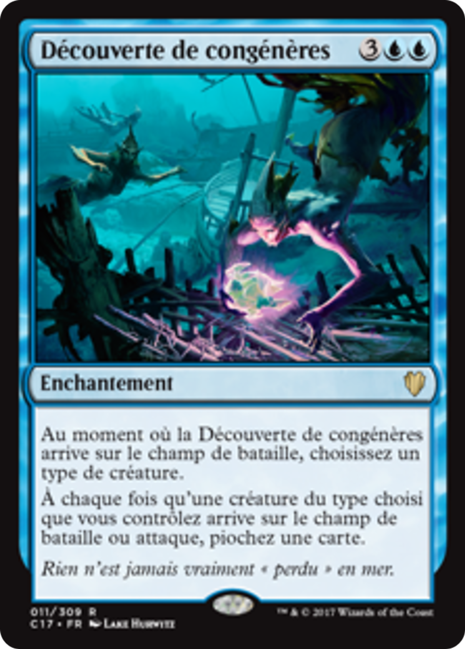 Découverte de congénères — Commander 2017 — Magic: The Gathering