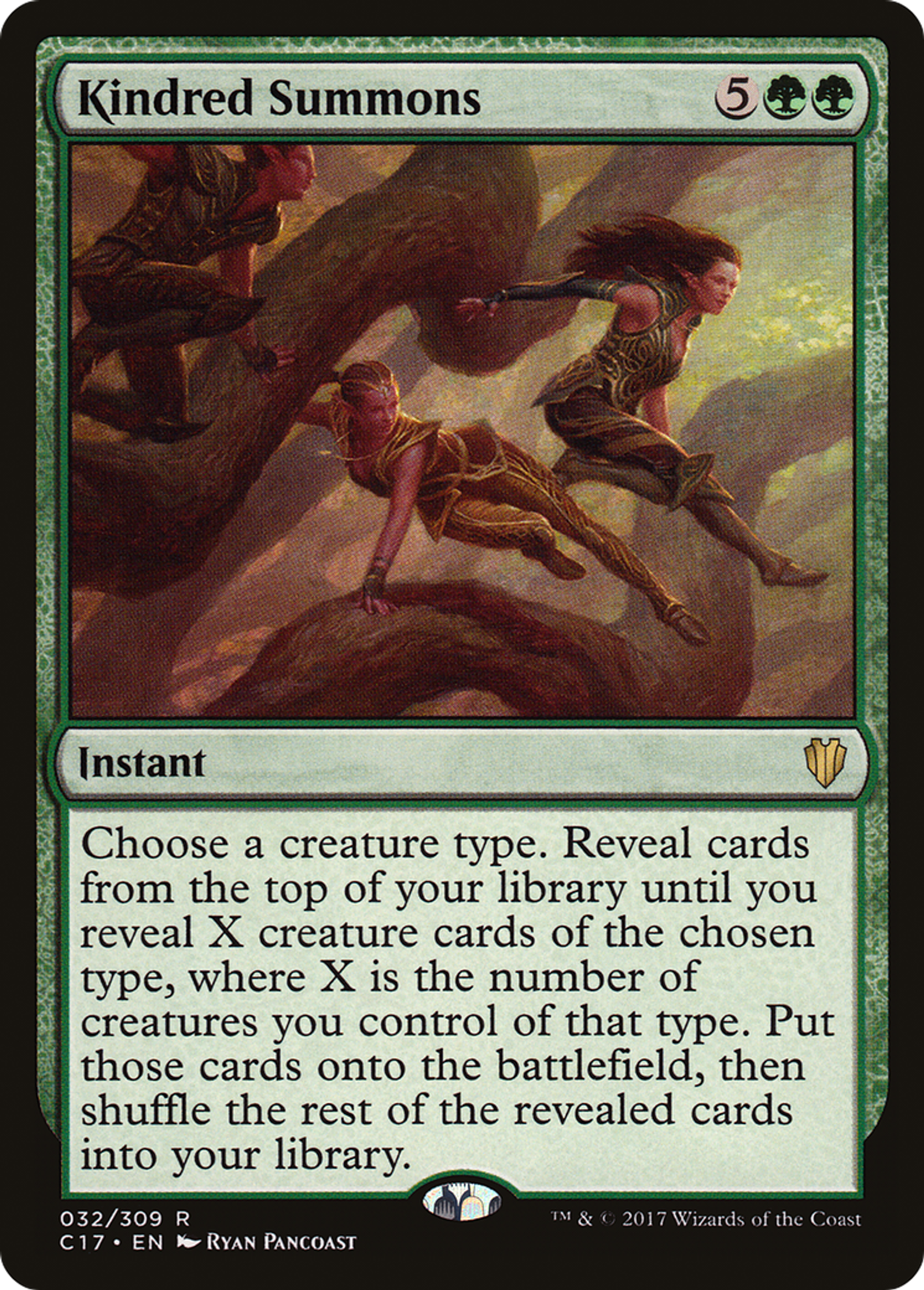 Kindred Summons — Commander 2017 — Magic: The Gathering