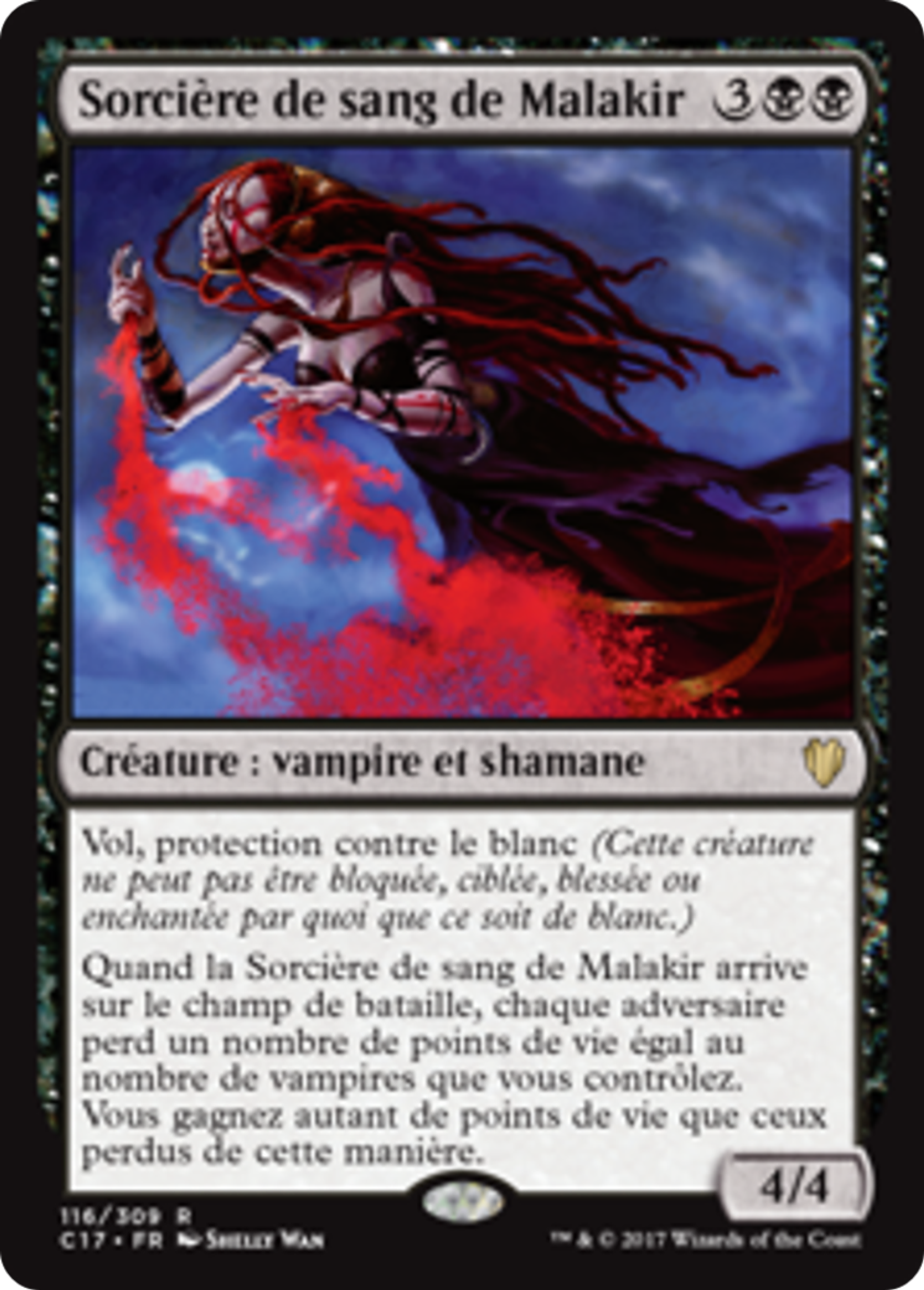 Sorcière de sang de Malakir — Commander 2017 — Magic: The Gathering