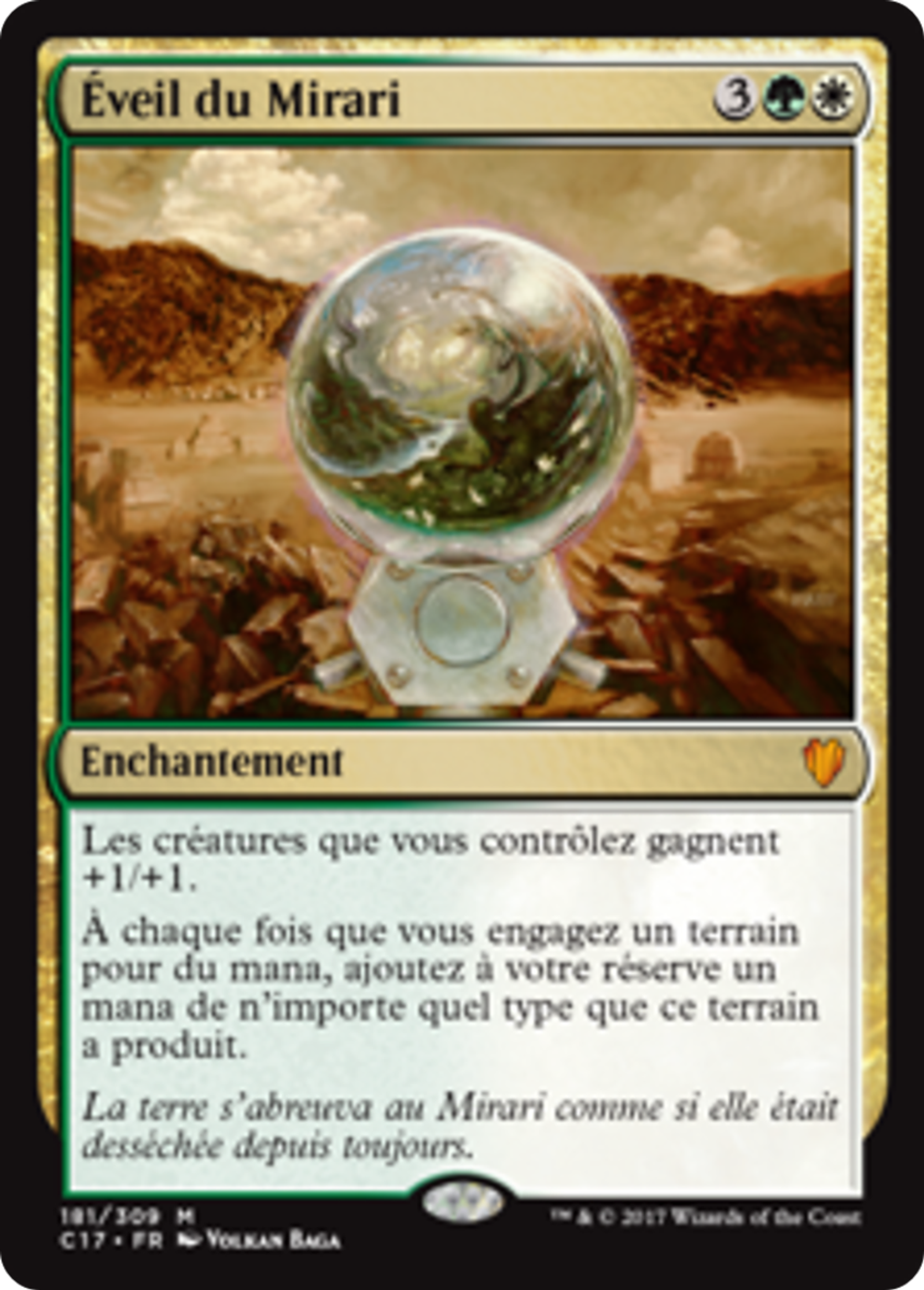 Éveil du Mirari — Commander 2017 — Magic: The Gathering